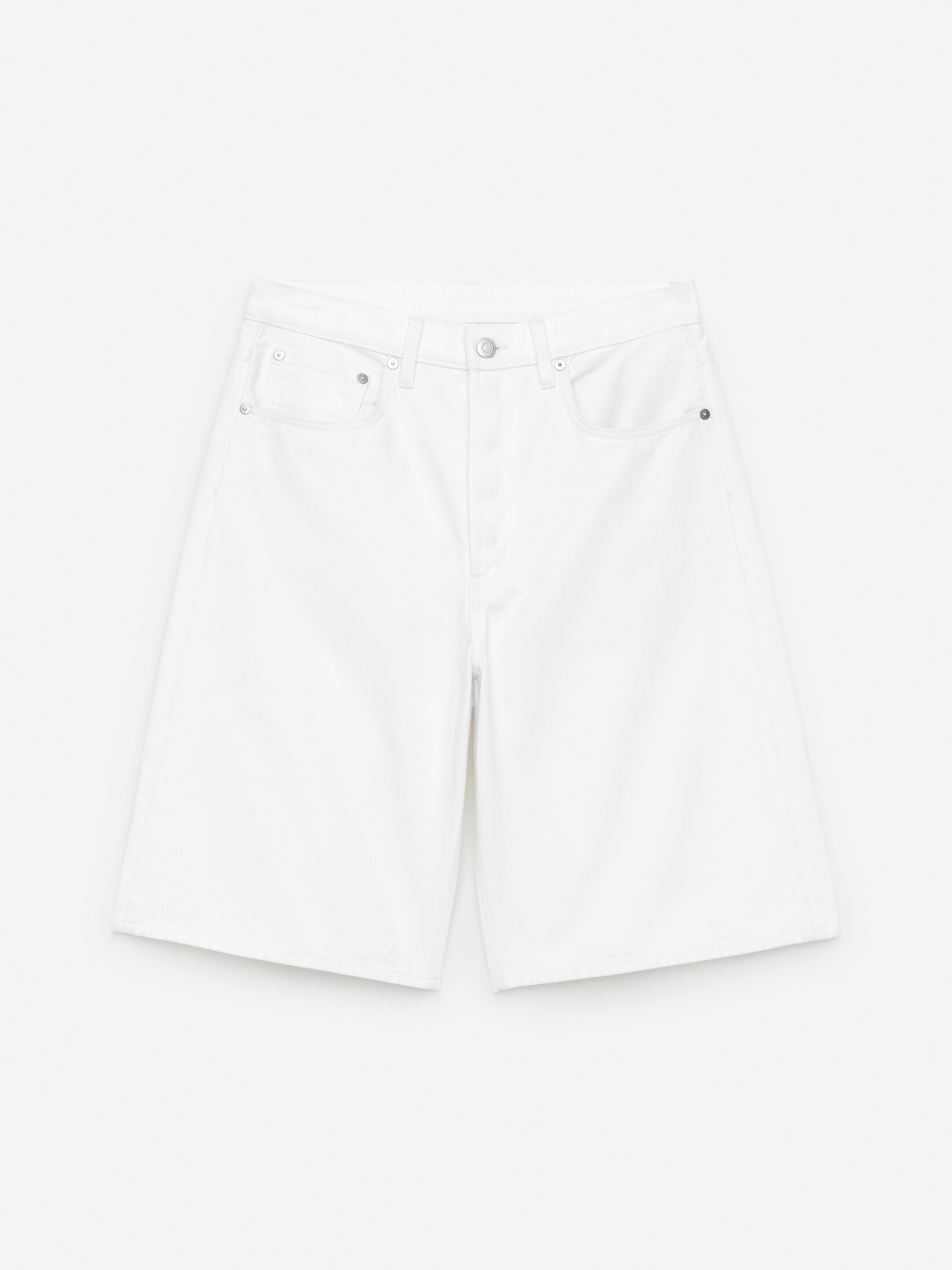 Visualizza immagine più grande: Shorts lunghi in denim - Bianco - DONNA | H&M IT 1