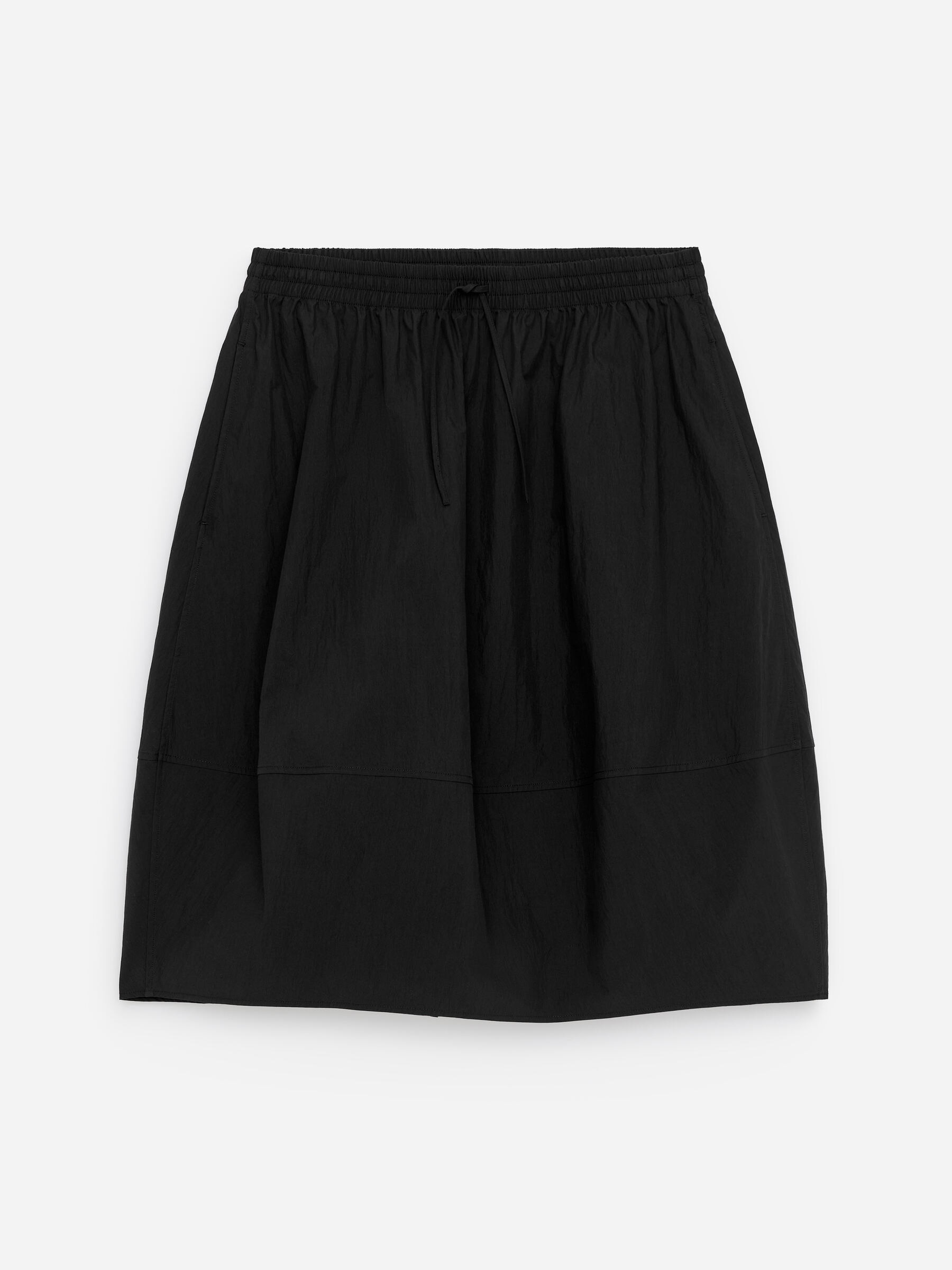 Cocoon Midi Skirt-#272627-18972