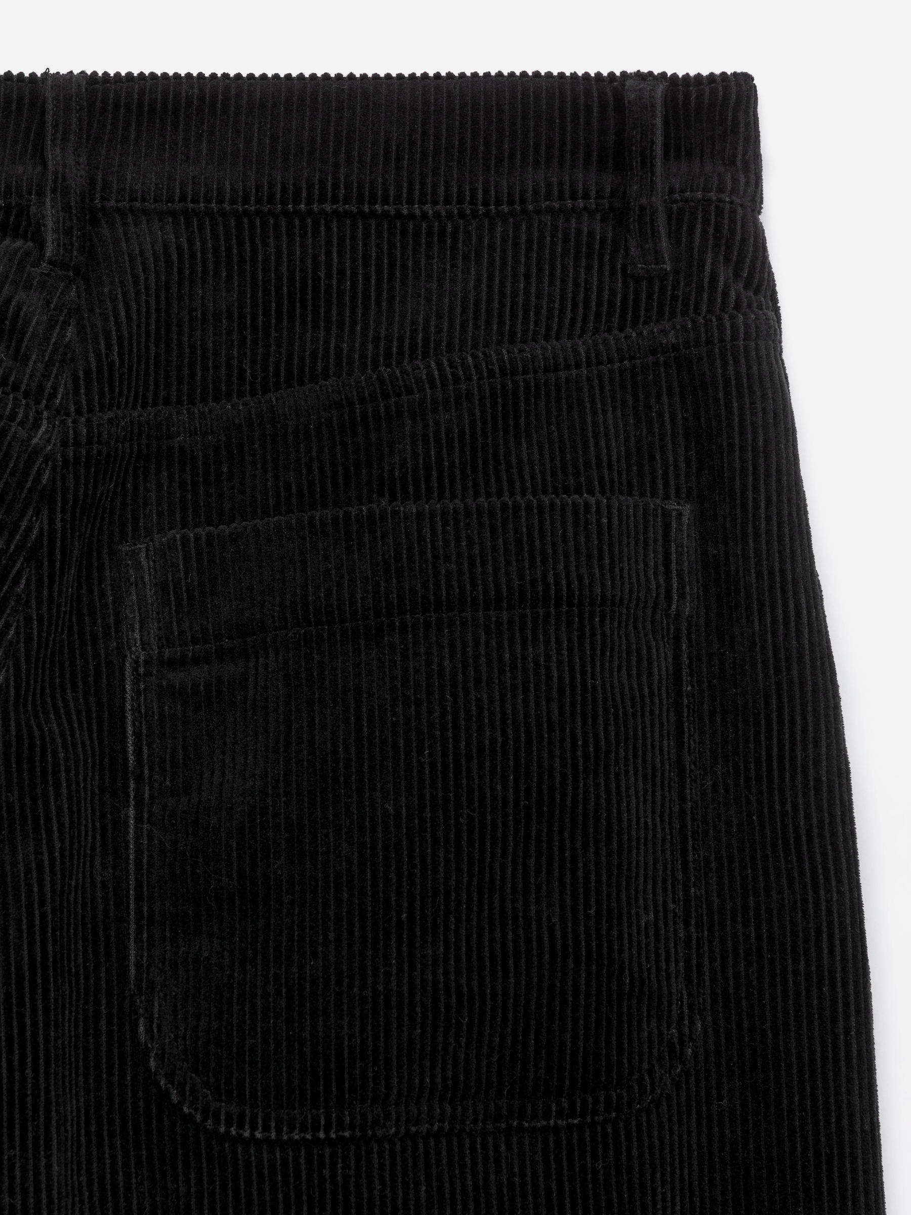 ARKET and Barbour Corduroy Trousers - Black - Relaxed fit - Women - StillMedia/DescriptiveDetail - 1
