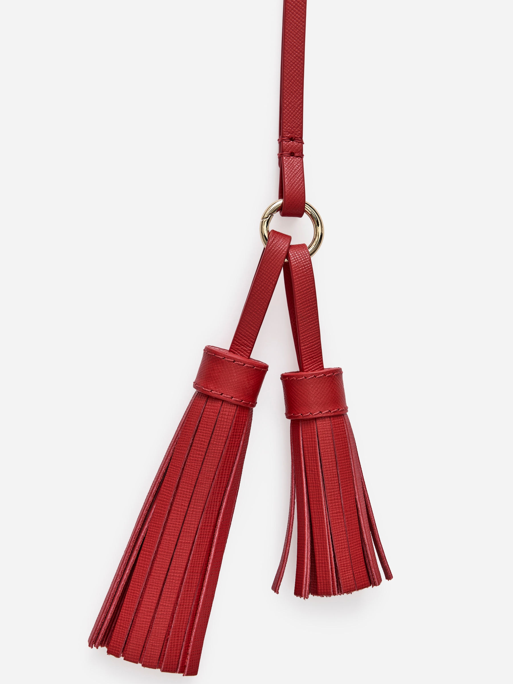 Leather Keyring - Red - Women - StillMedia/DescriptiveDetail - 1