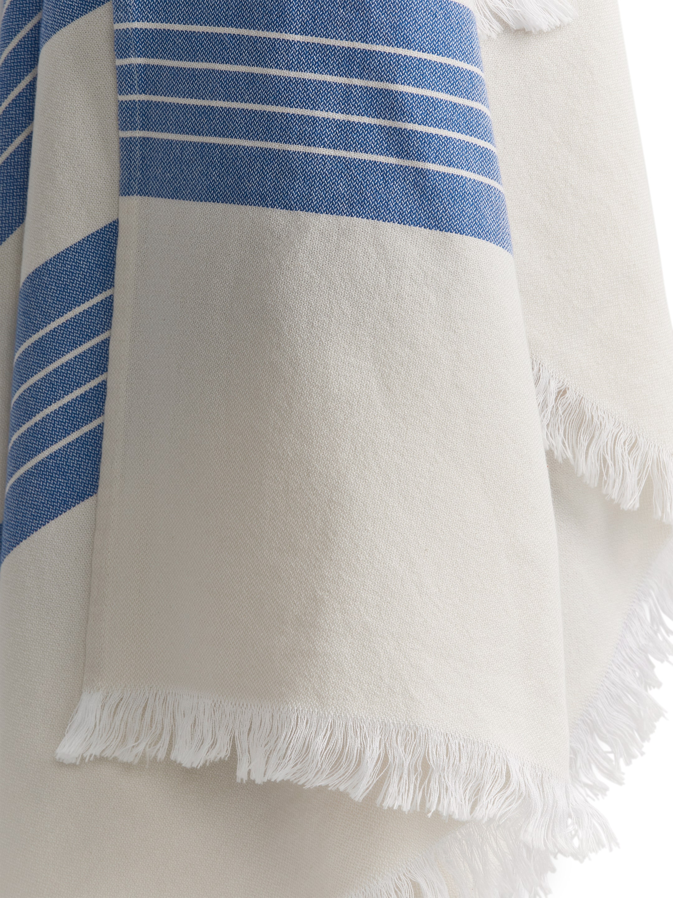 Cotton Beach Blanket - Blue/Off White - Homeware - StillMedia/DescriptiveDetail - 1