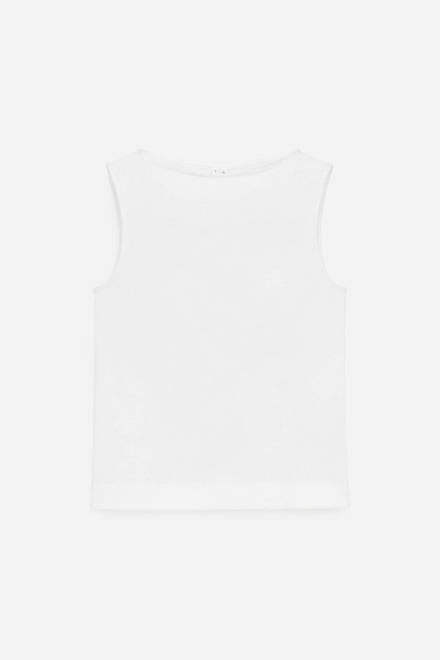 Linne med båtringning - Vit/Blå - 2