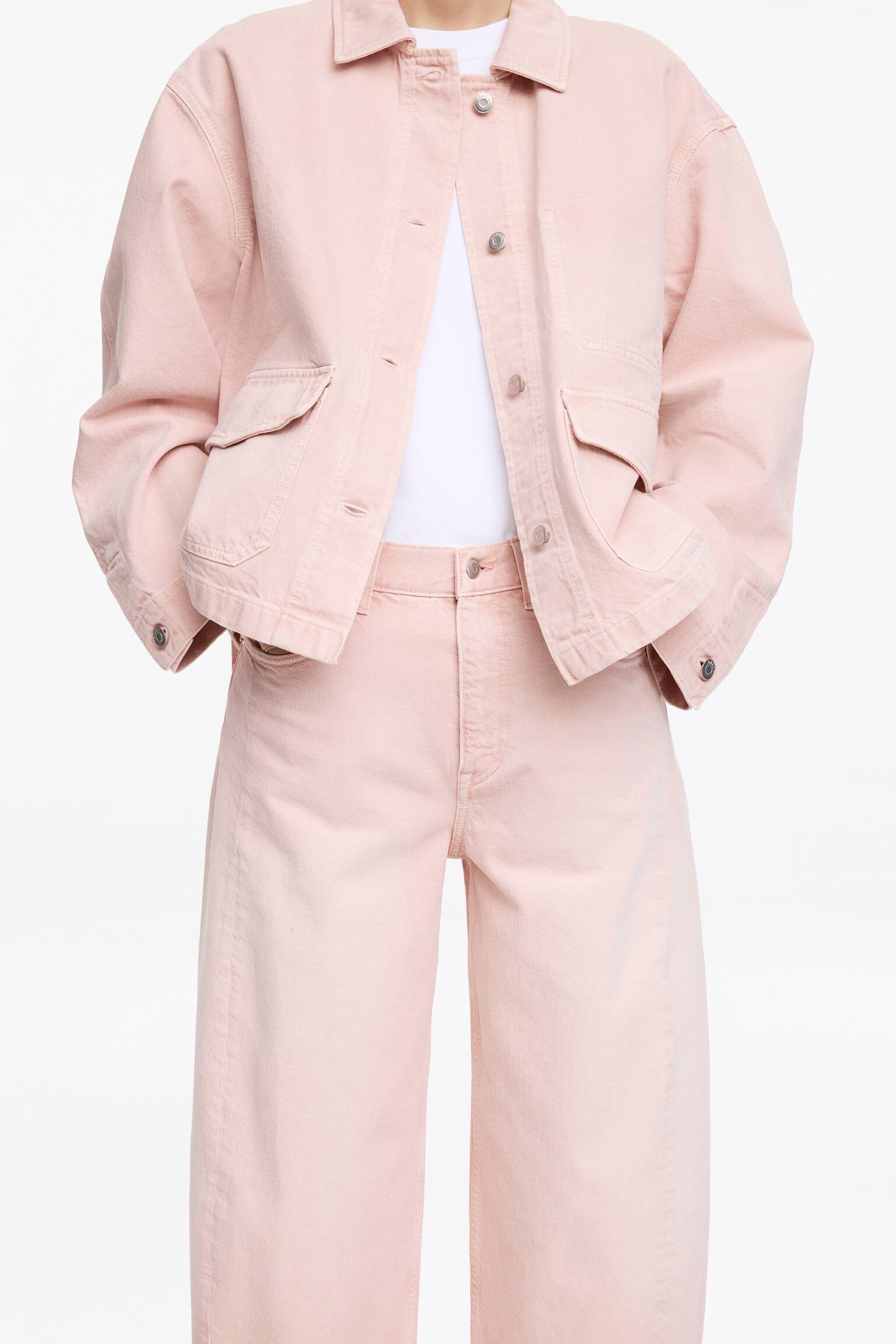 BLOOM jeans med tøndeformede ben - Pink/Blå/Råhvid/Mellemblå/Sort/Sort/Hvid - 5