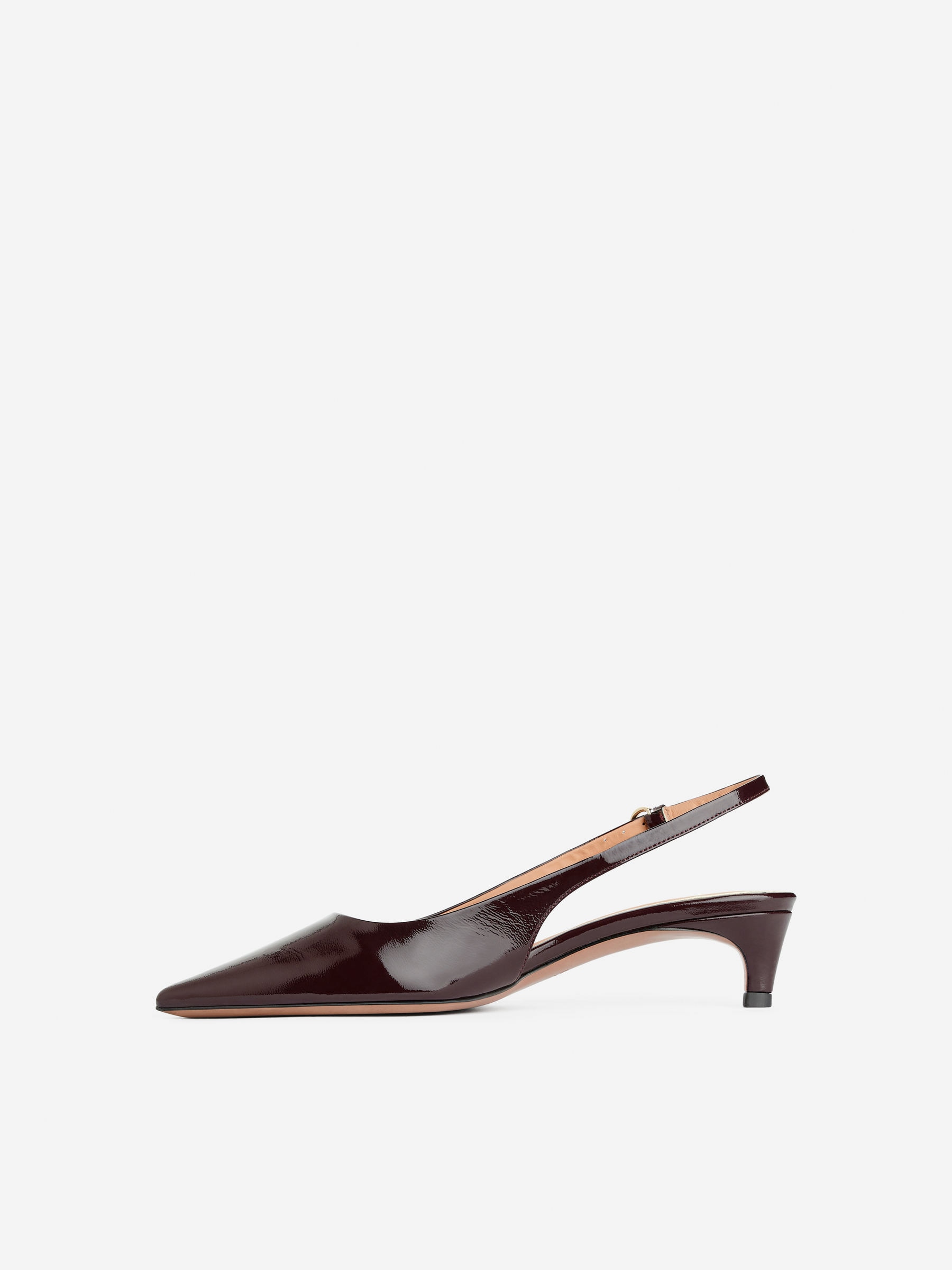 Slingback-Lederpumps - Weinrot - Damen - StillMedia/DescriptiveStillLife - 4
