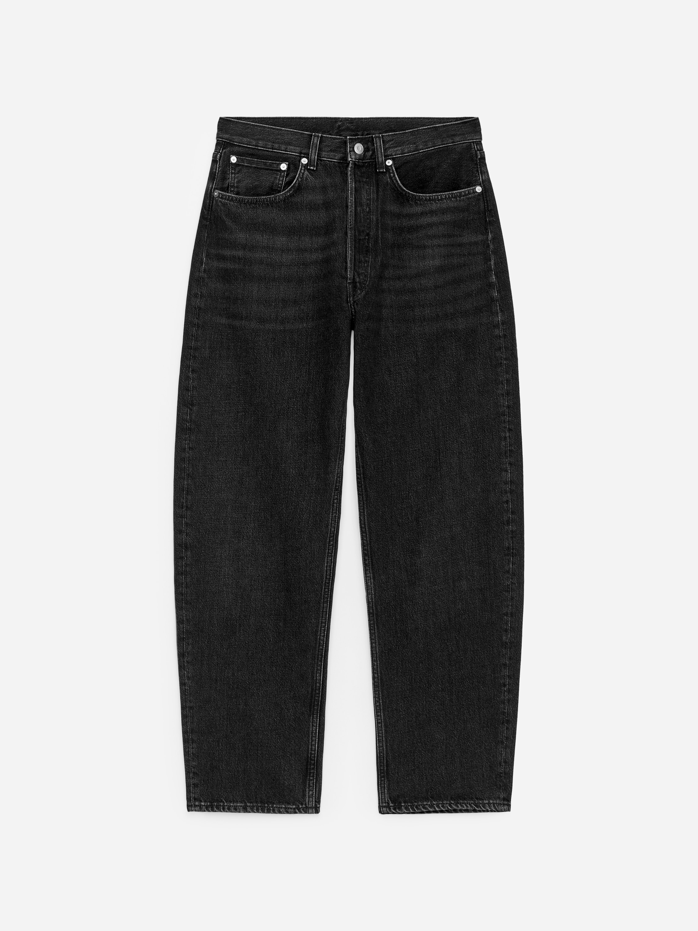CREEK Relaxed Barrel Jeans - Grau/Dunkelblau/Mittelblau