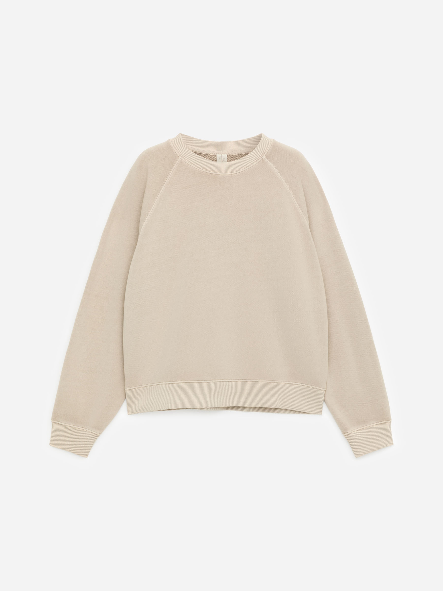 Terry Sweatshirt-Beige-17467