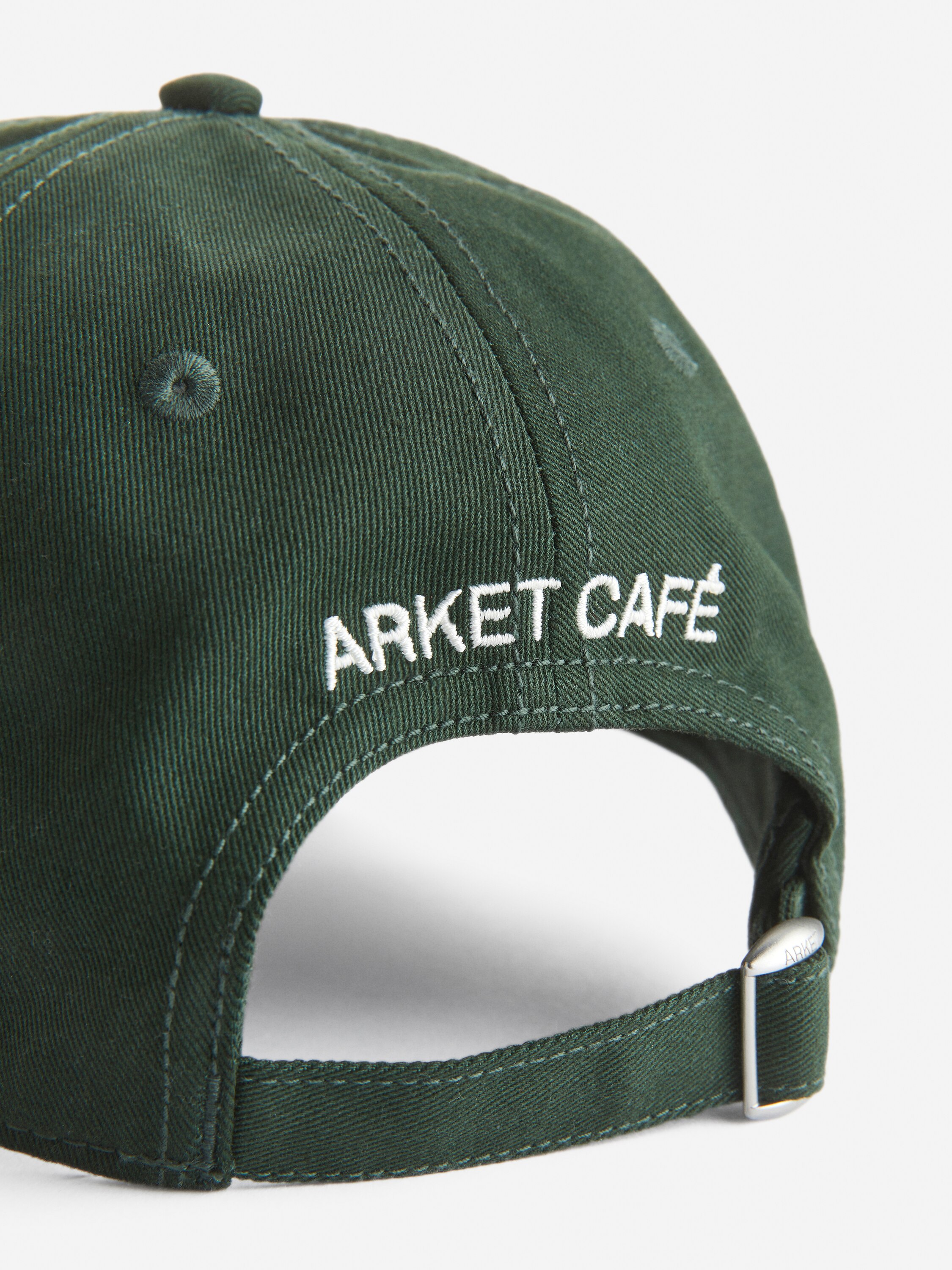 ARKET CAFÉ Cap – Dark Green – Café – ARKET NL