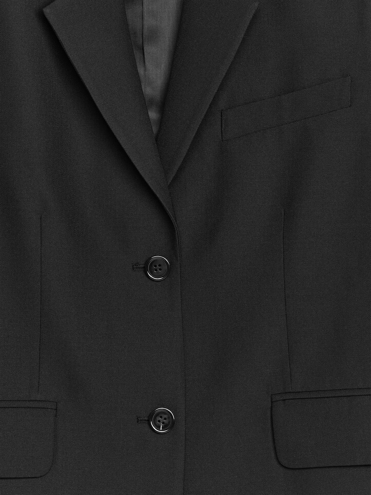Oversized Blazer - Black - 2