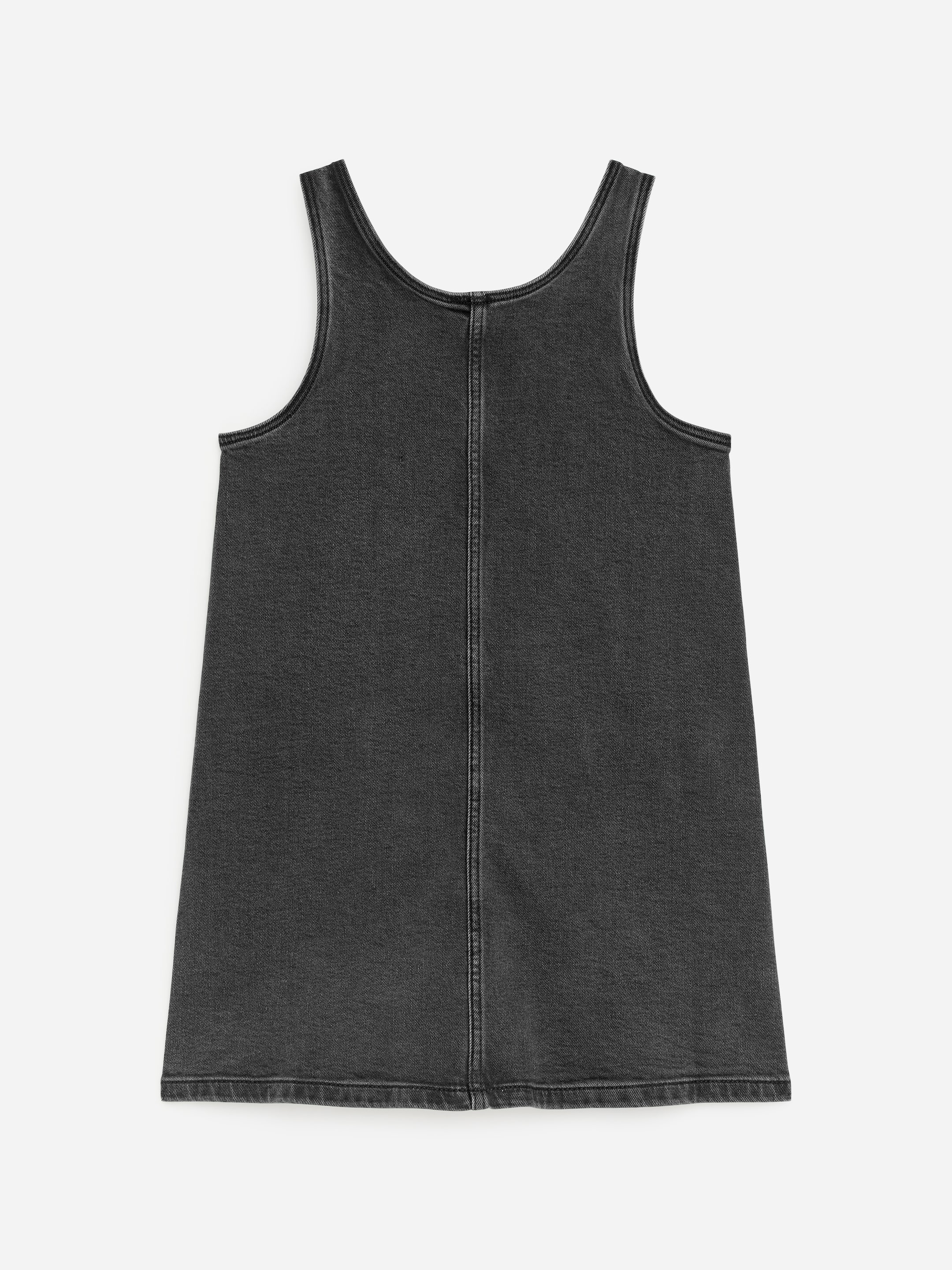 Sleeveless Denim Dress - Black - Relaxed fit - Children - StillMedia/DescriptiveStillLife - 1