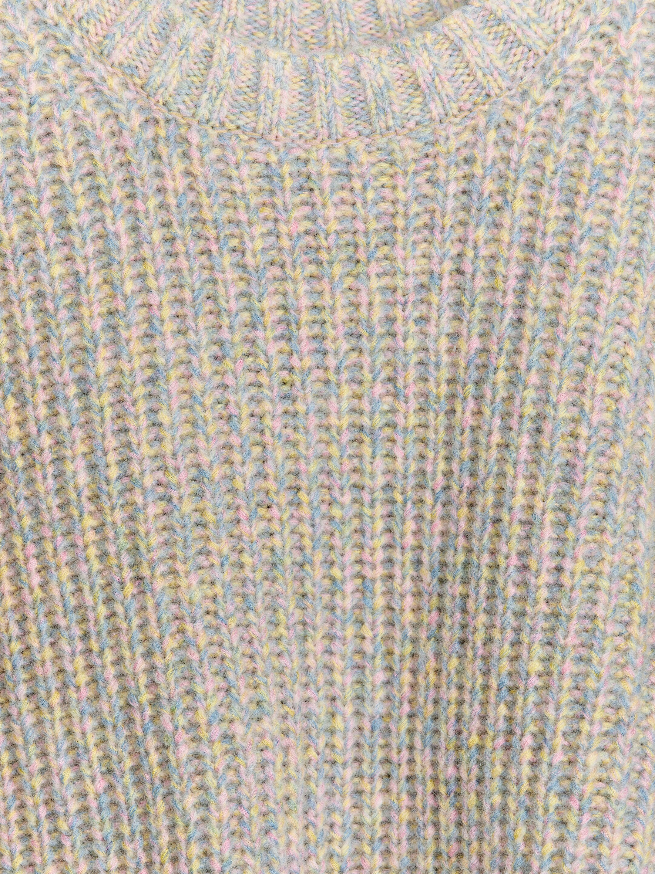 Melerad tröja i ull - Rosa/flerfärgad - Relaxed fit - Children - StillMedia/DescriptiveDetail - 3
