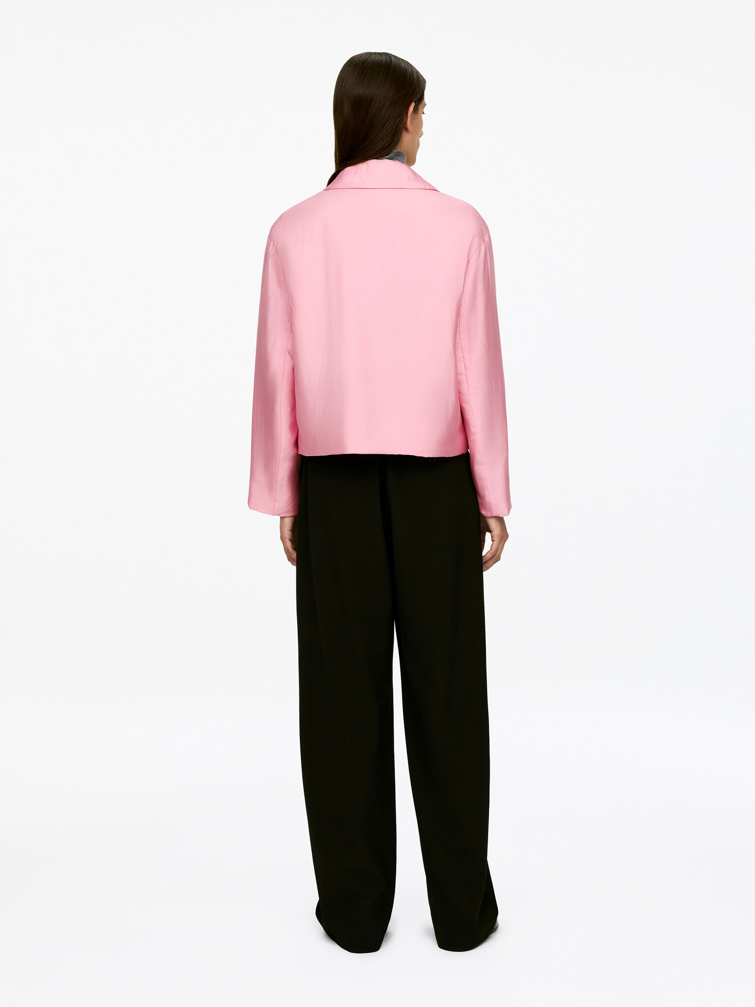 Surchemise matelassée - Rose clair/Noir - 5