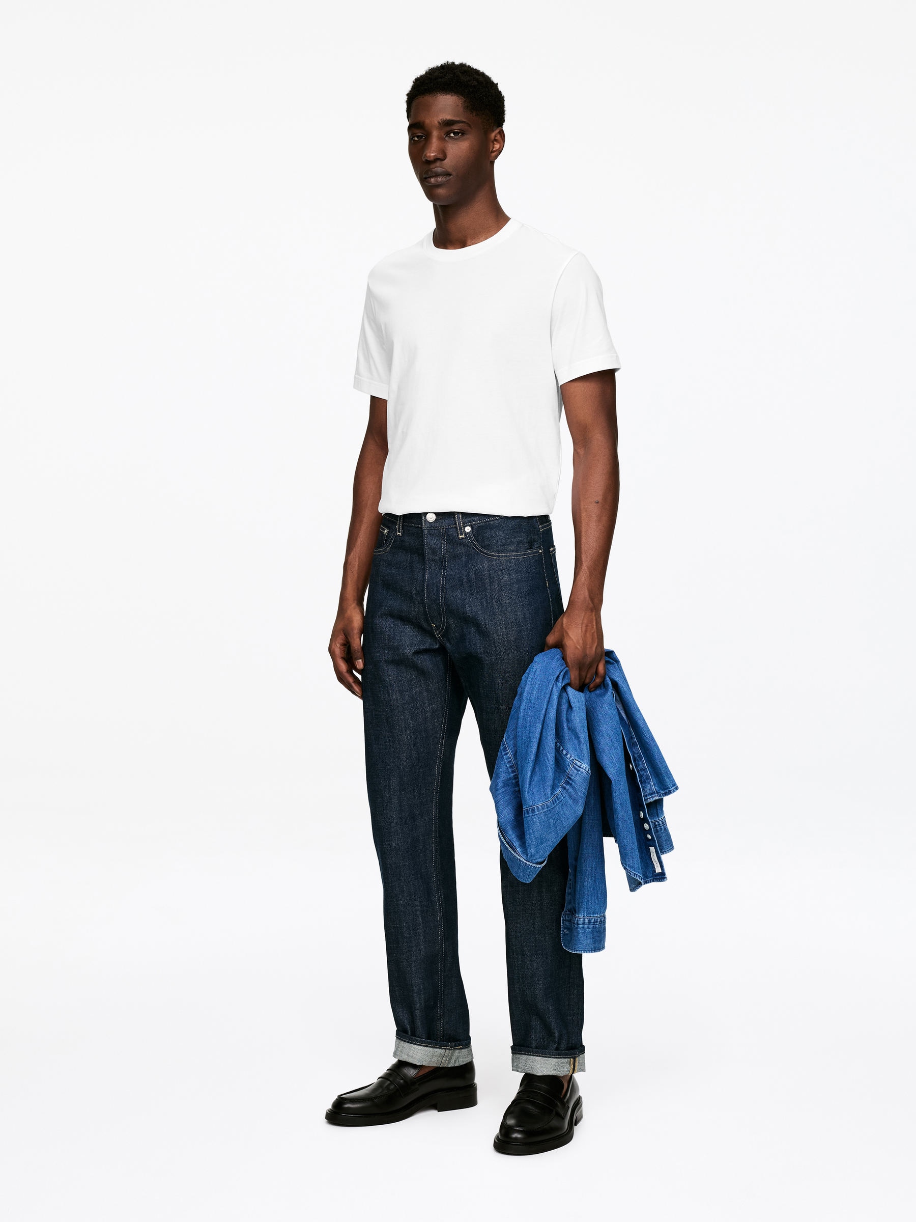 Leichtes T-Shirt - Weiß - Regular Fit - Men - StillMedia/Lookbook - 53