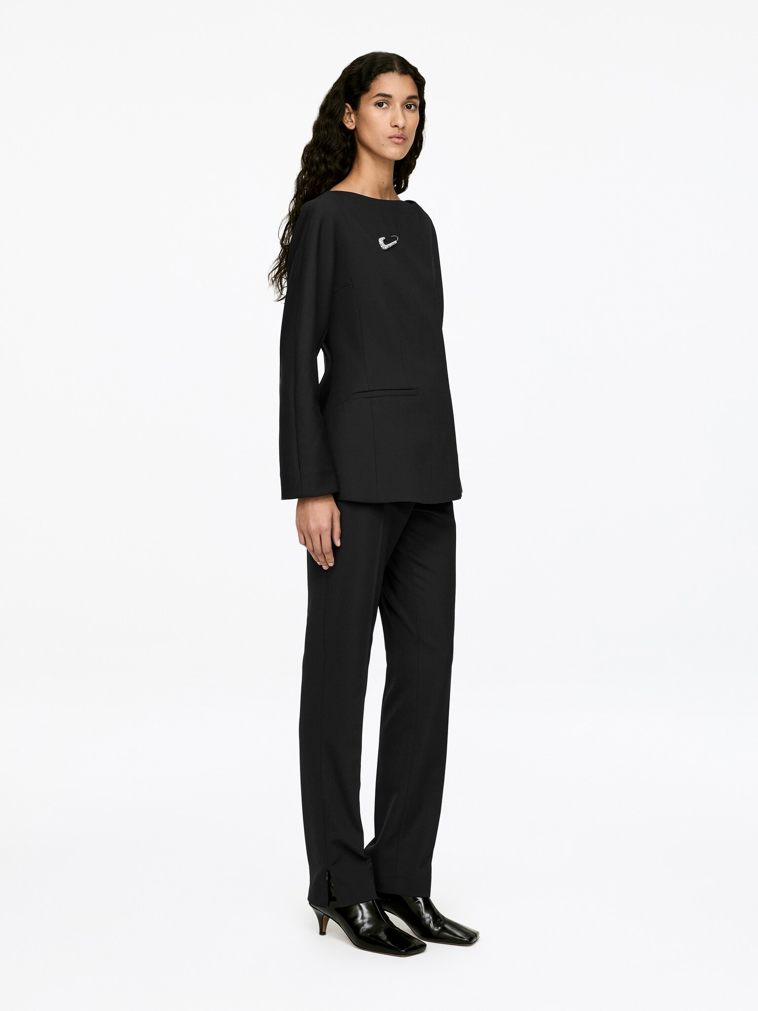 Pantalon slim habillé - Noir - 6