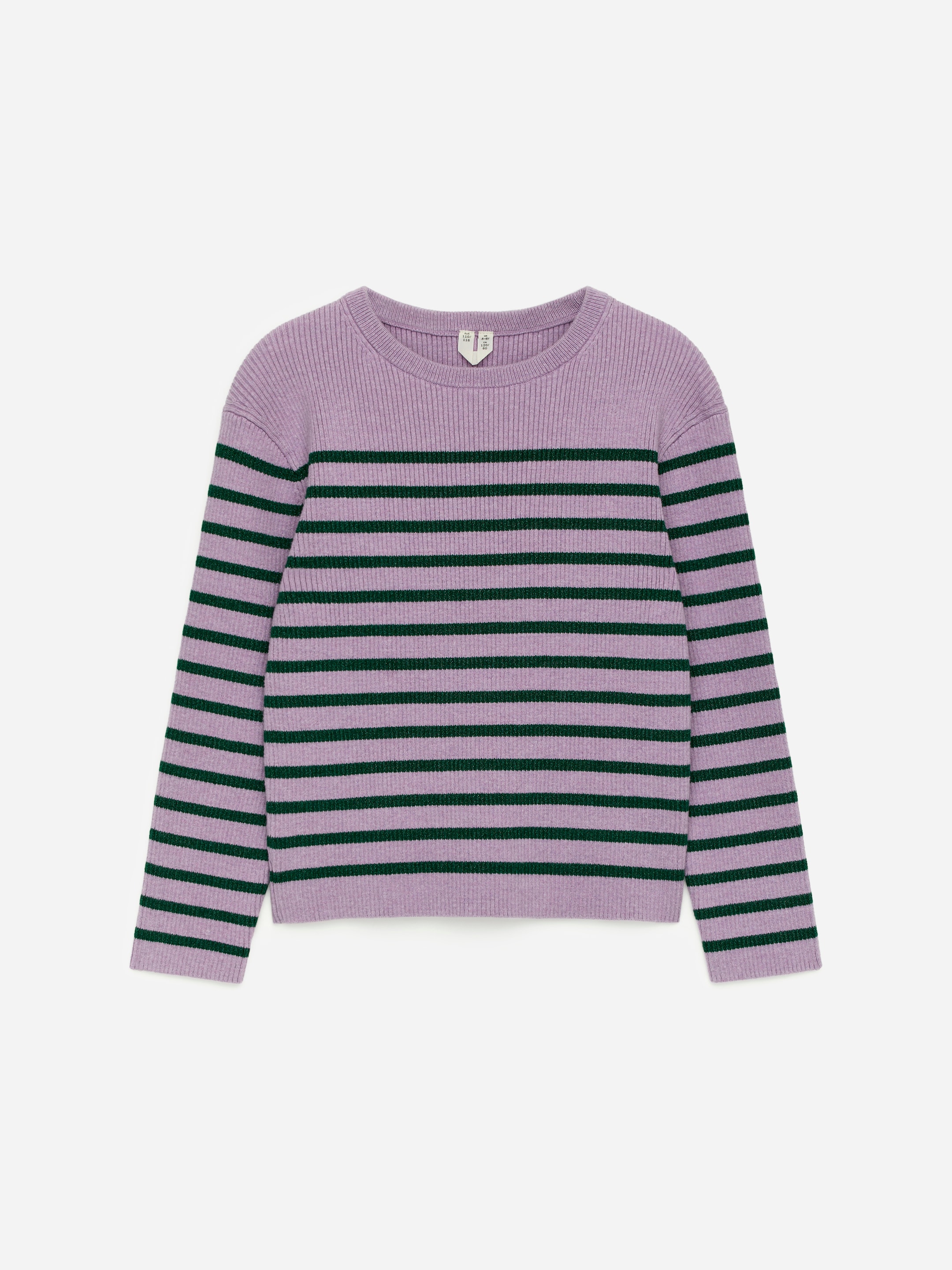 Gerippter Pullover-#B196C8-17295