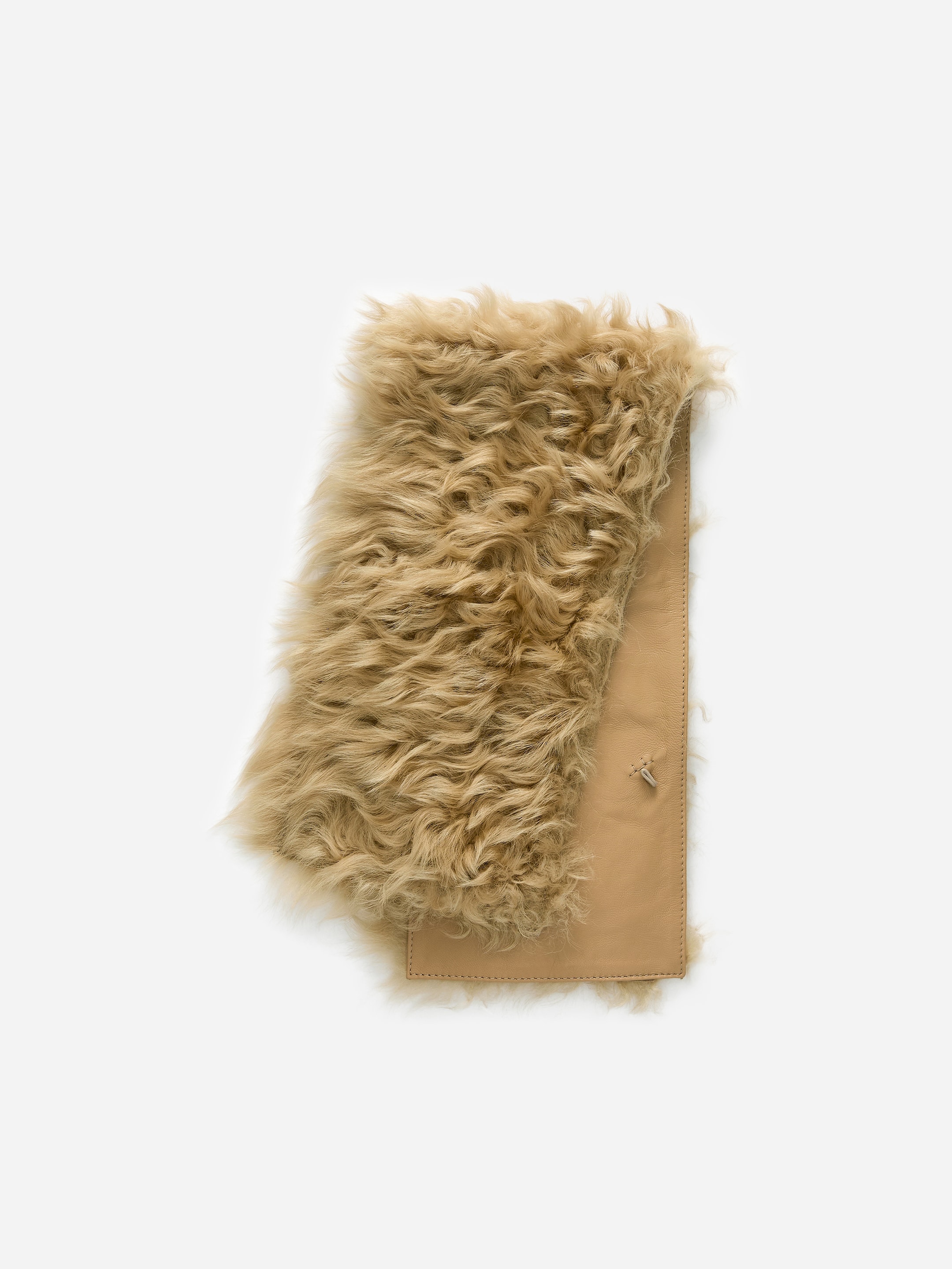 Shearling Collar - Beige - Women - StillMedia/DescriptiveDetail - 8