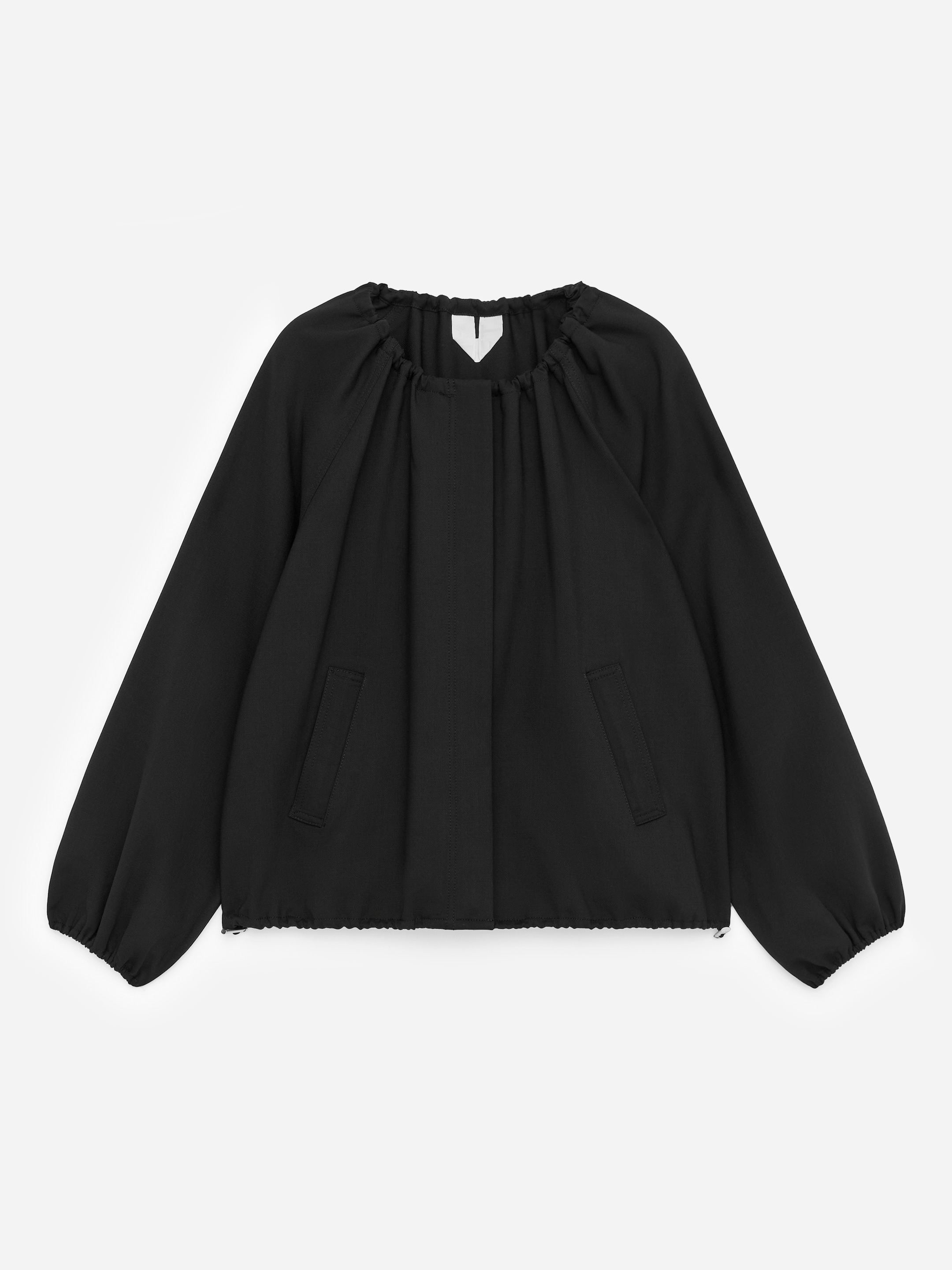 Bubble-Hem Jacket-#272627-17144