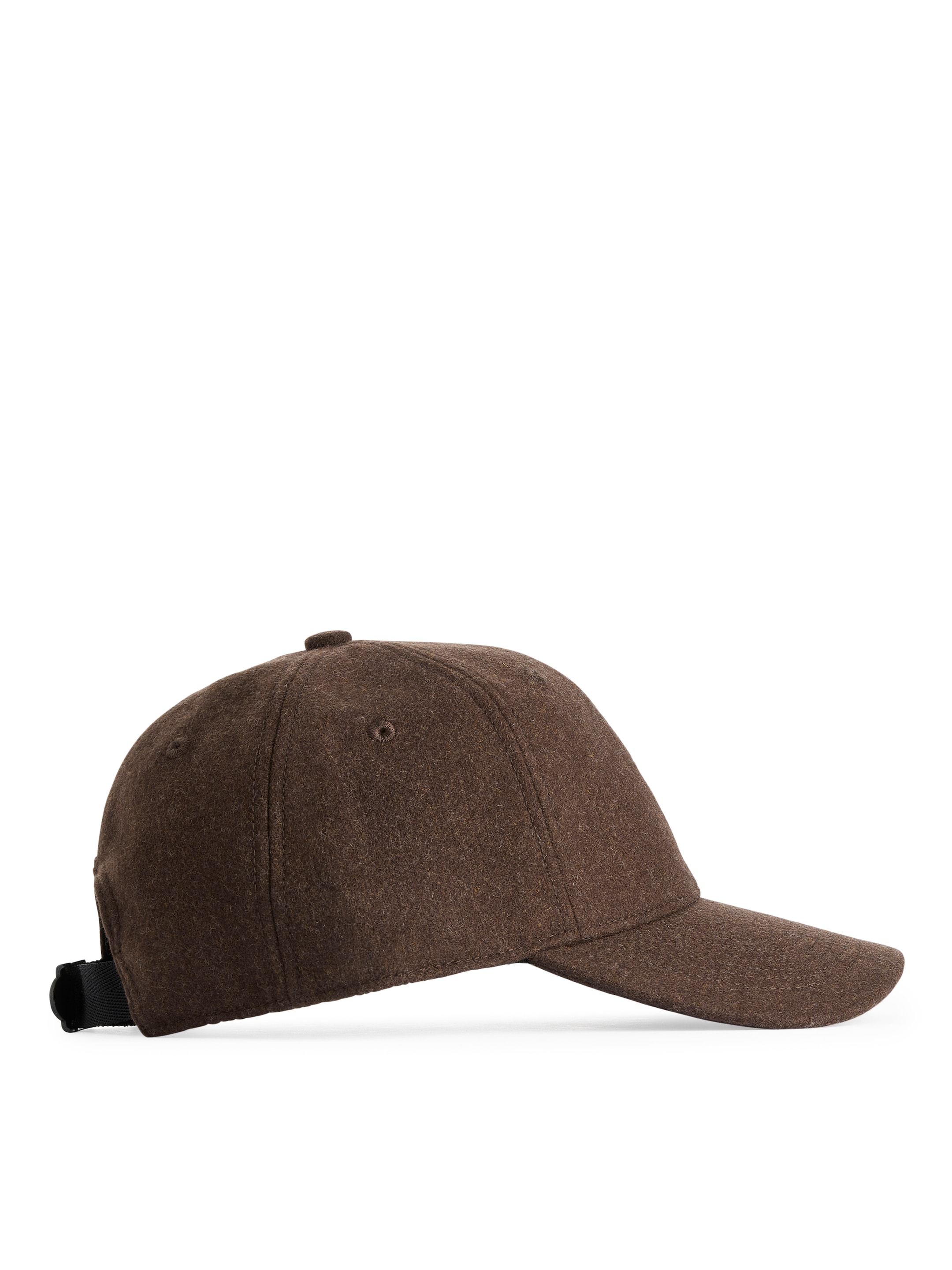 Gorra de lana afieltrada - Marrón oscuro jaspeado - Men - StillMedia/DescriptiveStillLife - 3