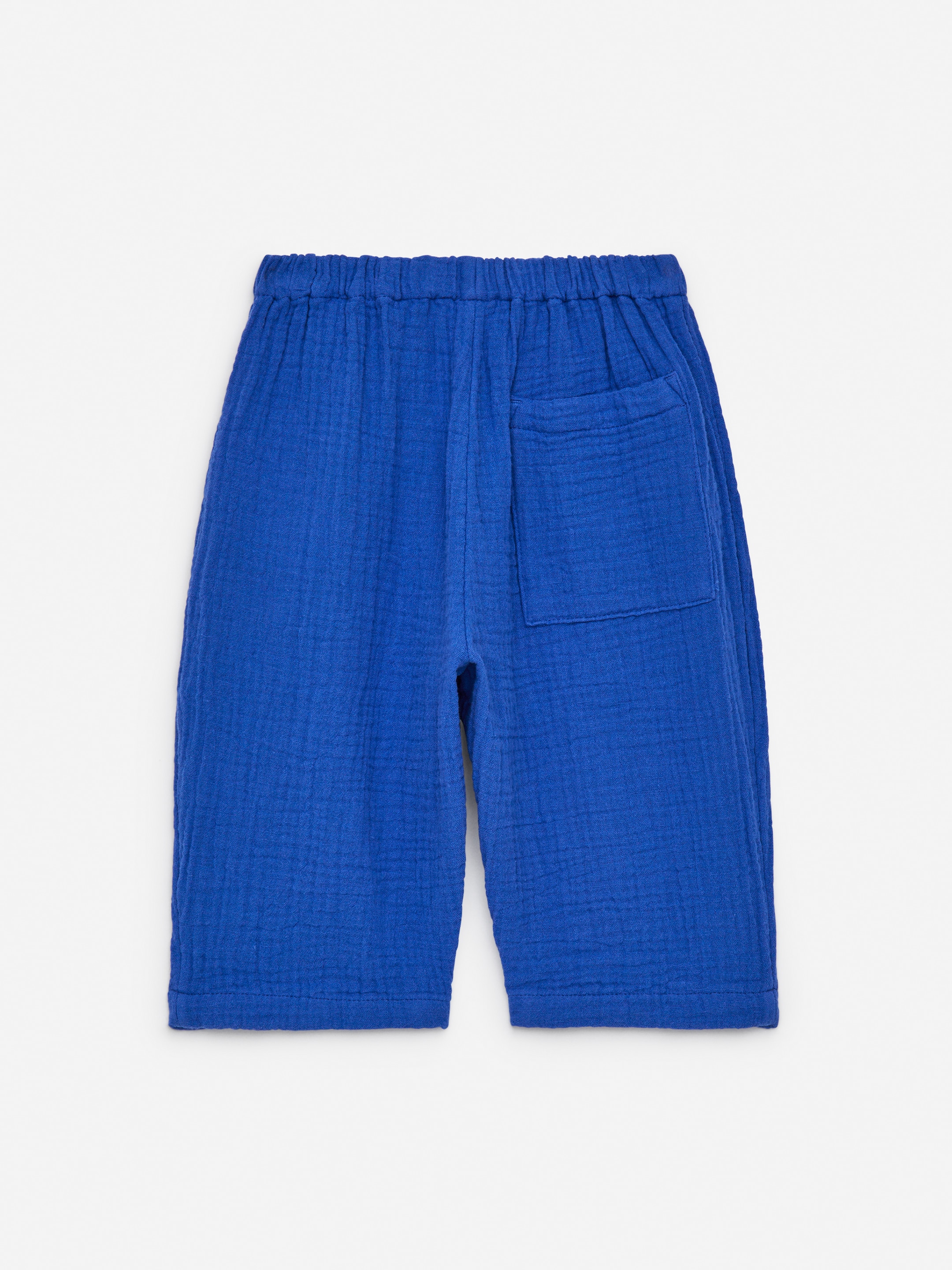 Baumwollmusselin-Hose - Knallblau - Loose Fit - Children - StillMedia/DescriptiveStillLife - 2