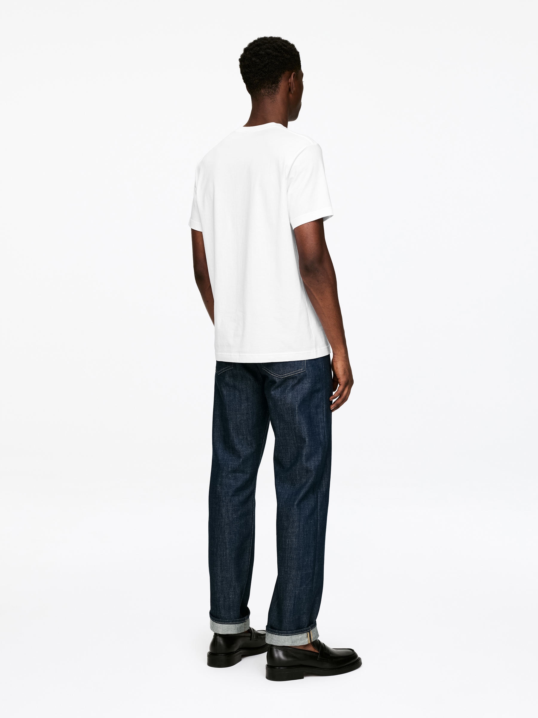 Leichtes T-Shirt - Weiß - Regular Fit - Men - StillMedia/Lookbook - 52