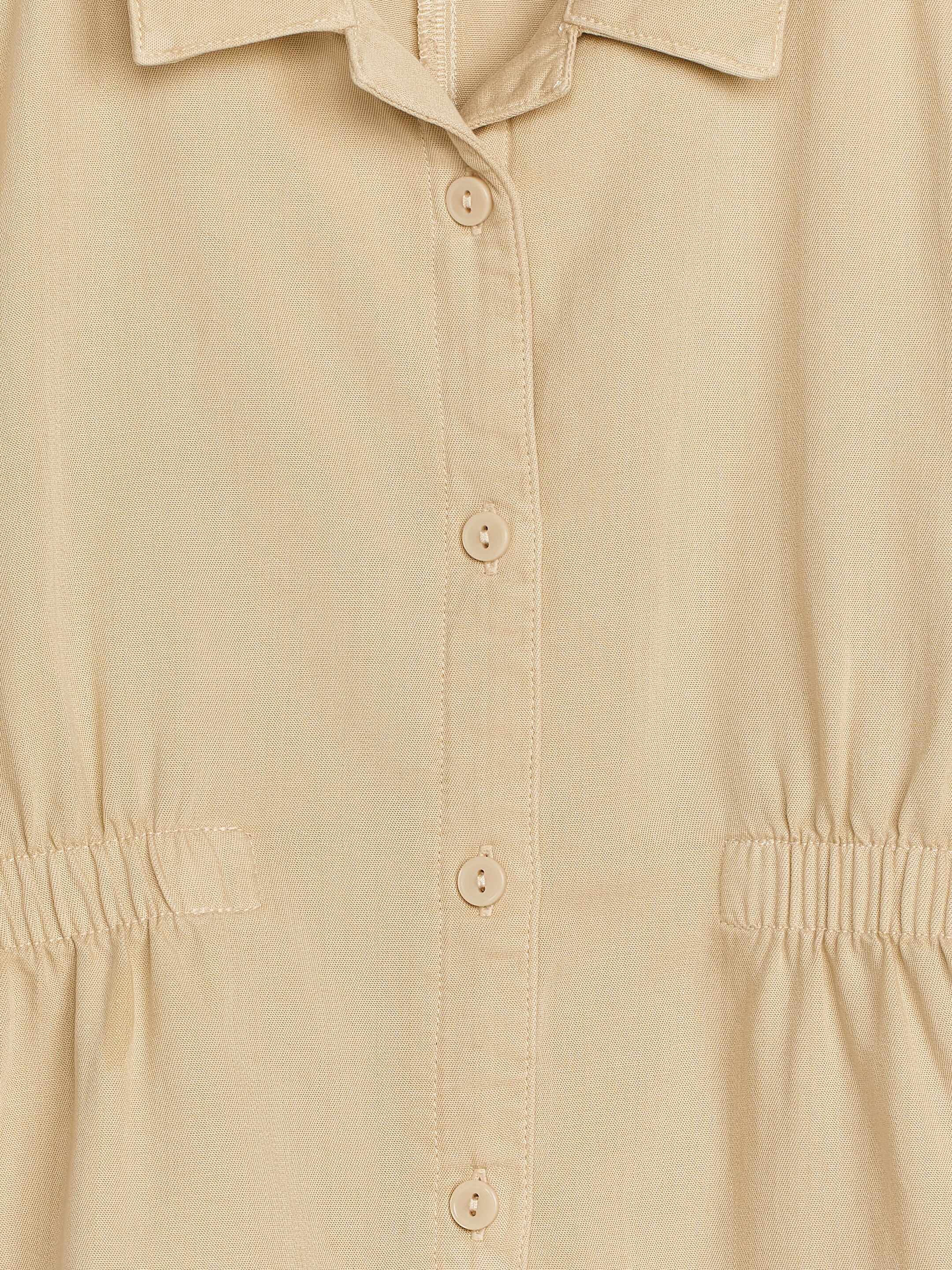 Se større billede: Jumpsuit i lyocell-bomuld - Beige - BØRN | H&M DK 3