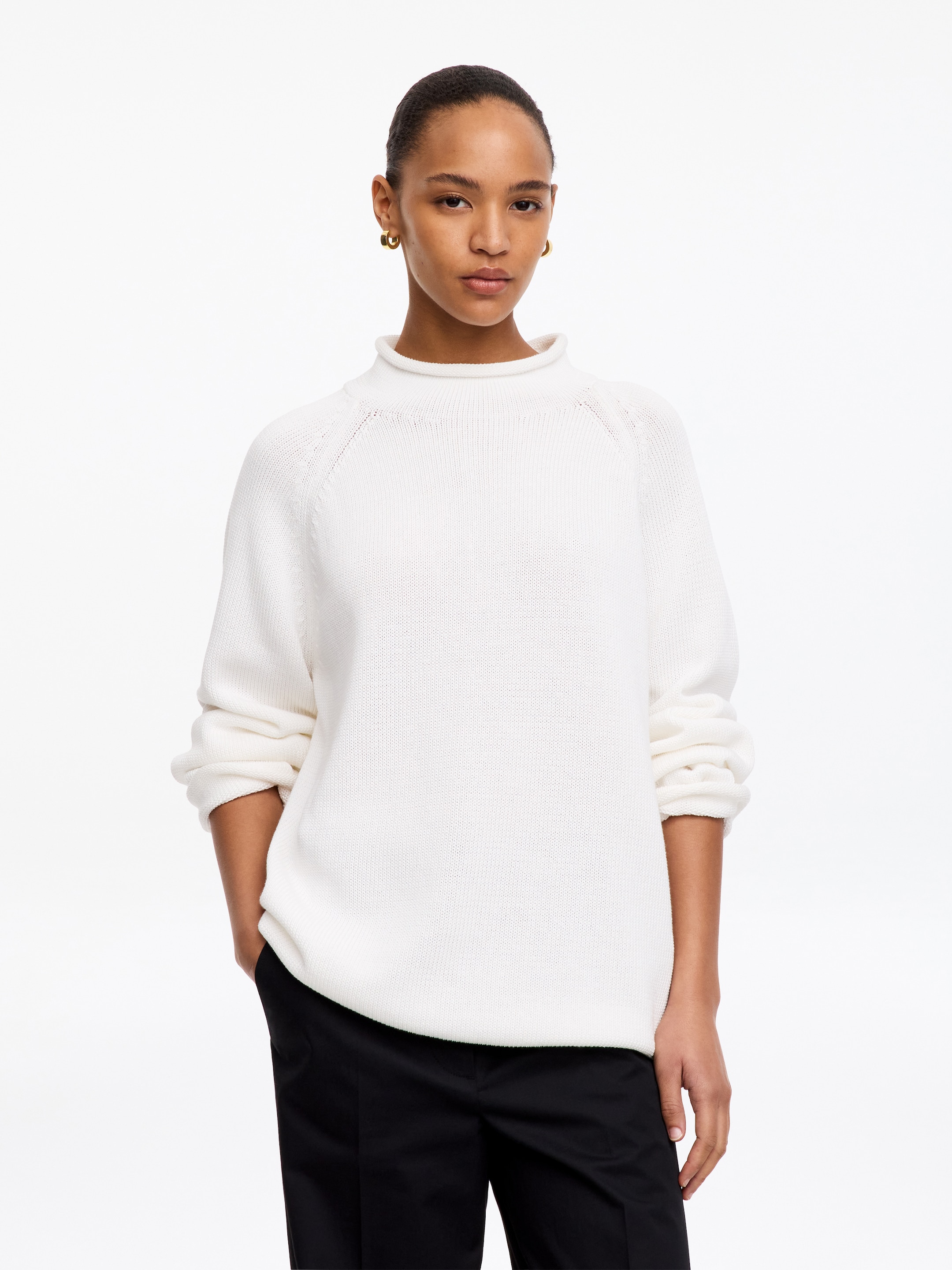 Orecchini a cerchio - Oro - Women - StillMedia/Lookbook - 2