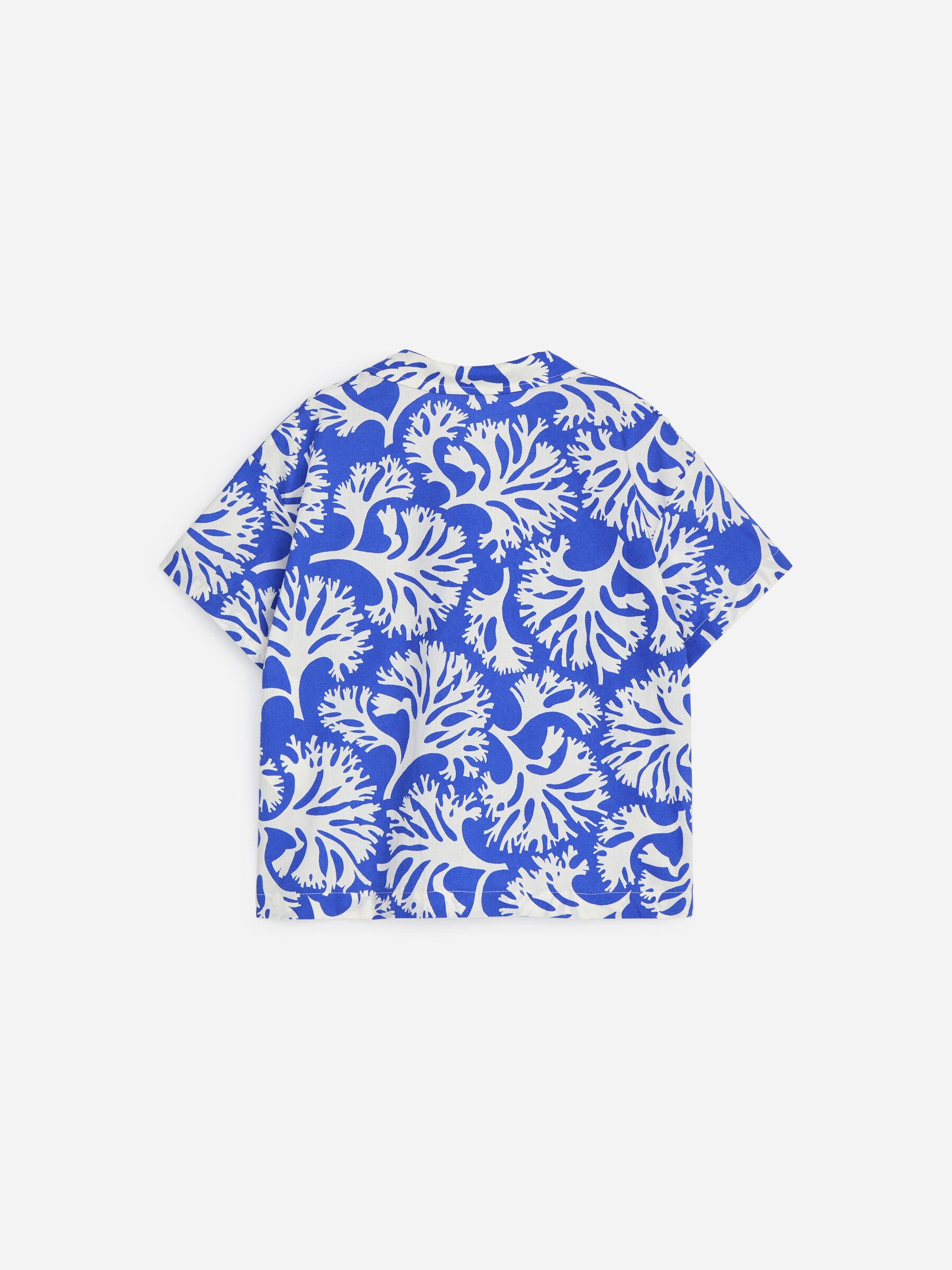 Bedrucktes Hemd mit kubanischem Kragen - Blau/Weiß - Relaxed Fit - Kinder - StillMedia/DescriptiveStillLife - 2