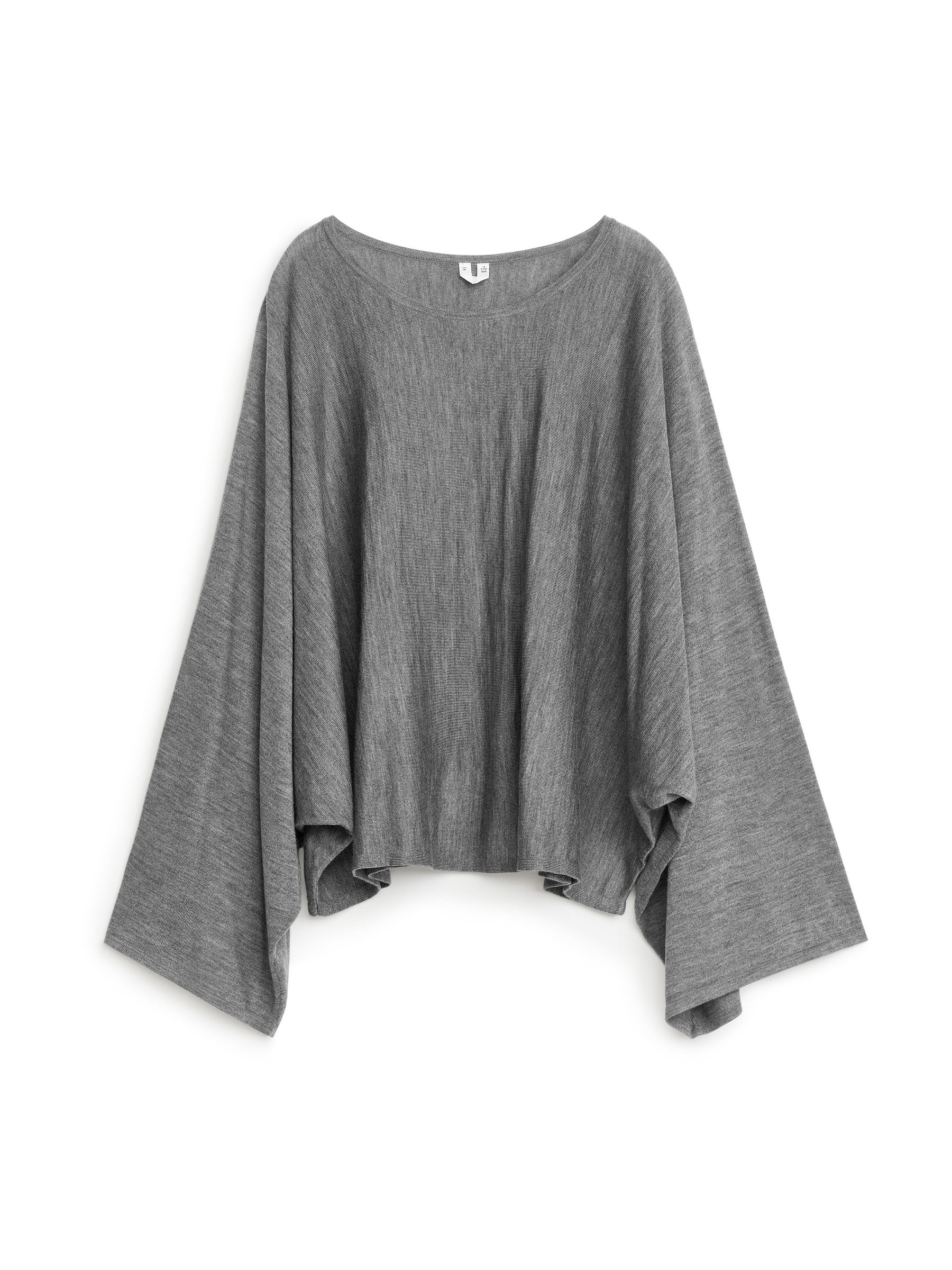 Loose-Fit Top-Grey-6756