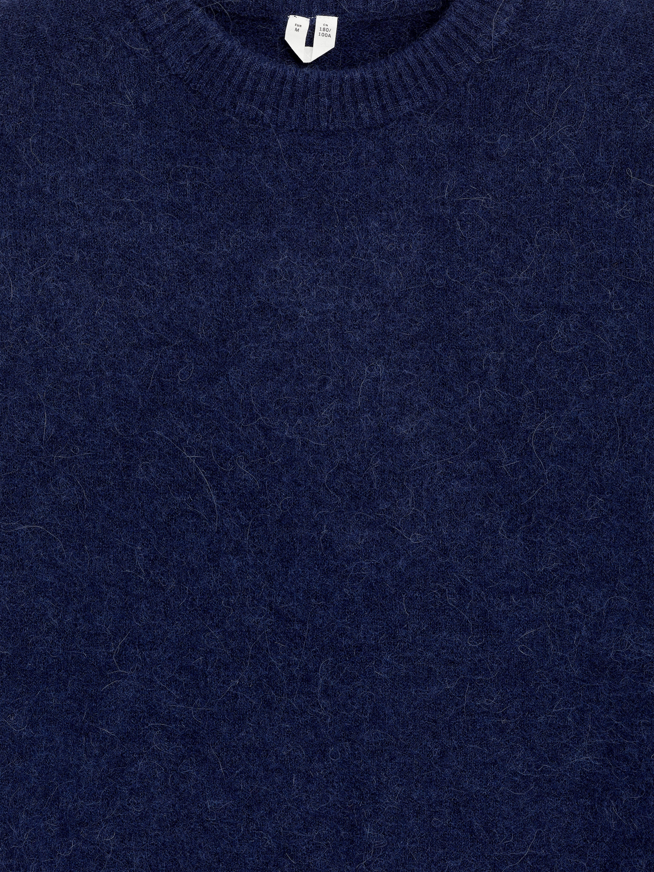 Alpaca-Merino Blend Jumper - Bleu moyen - Regular fit - Homme - StillMedia/DescriptiveDetail - 2