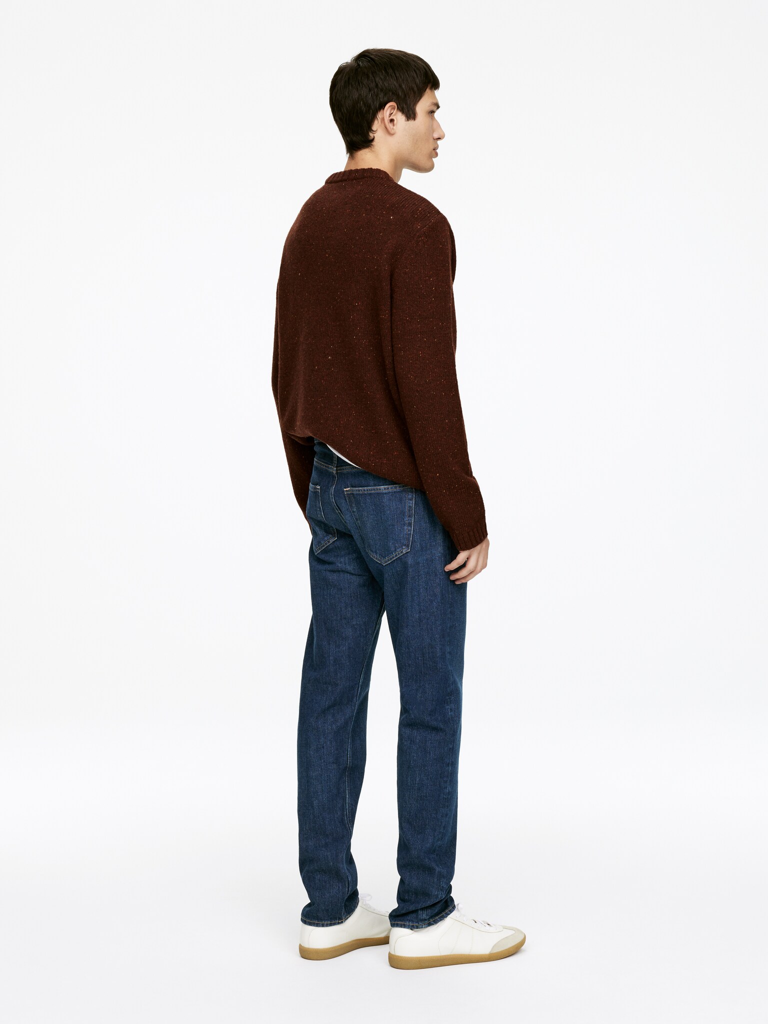 PARK Regular Straight Jeans - Dark Blue/Black/Blue/Dark Grey/Dark Blue - 3