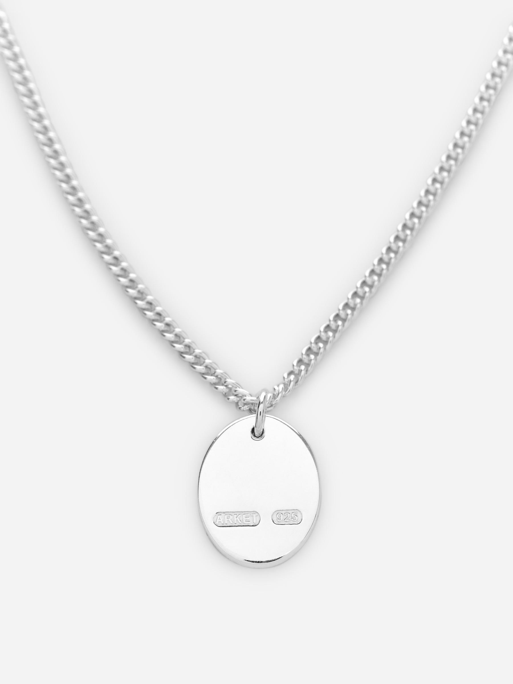 Srebrny łańcuszek z zawieszką - Srebro - Men - StillMedia/DescriptiveDetail - 5