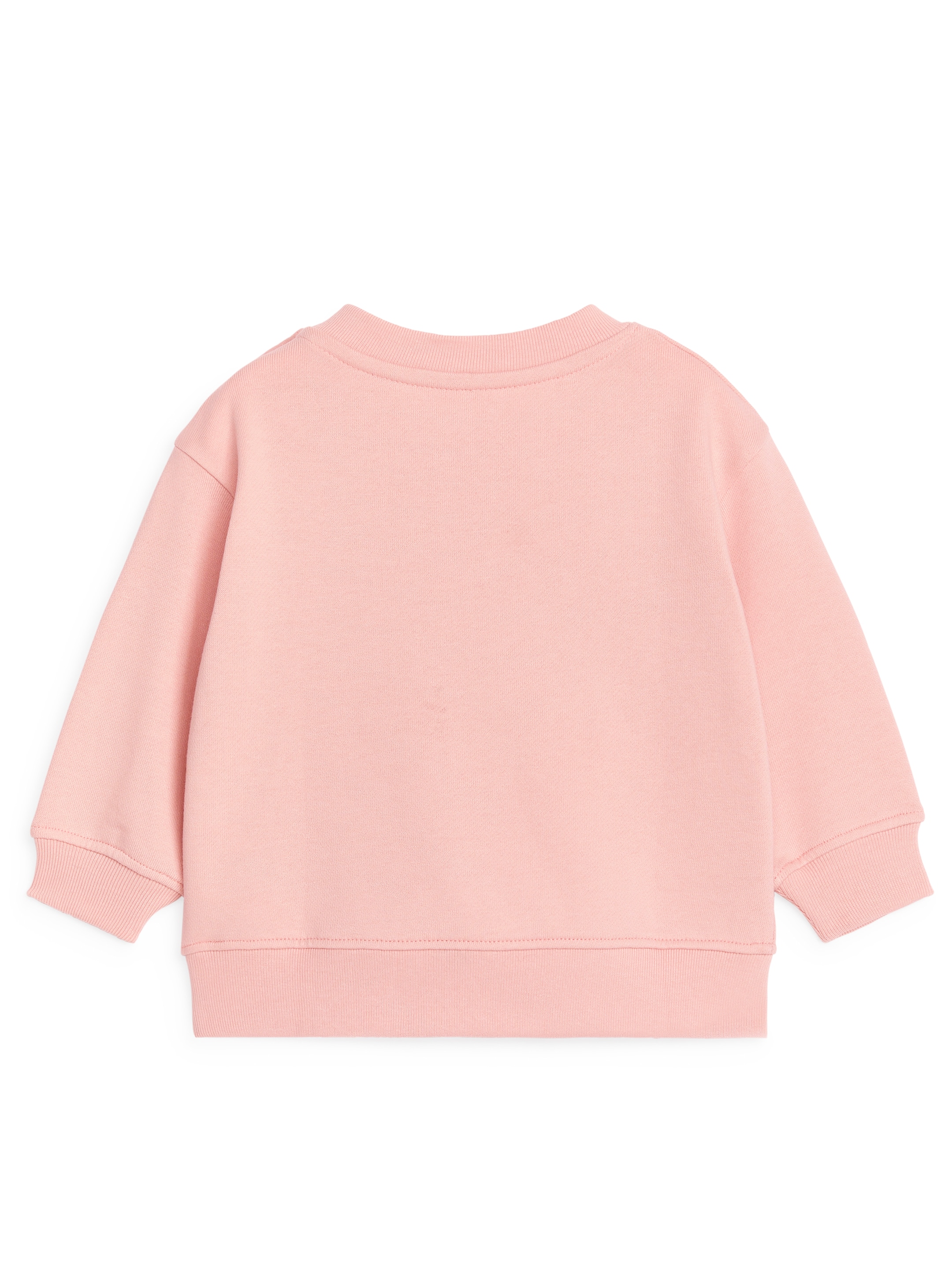 View larger image: Embroidered Cotton Sweatshirt - Pink - Kids | H&M GB 2