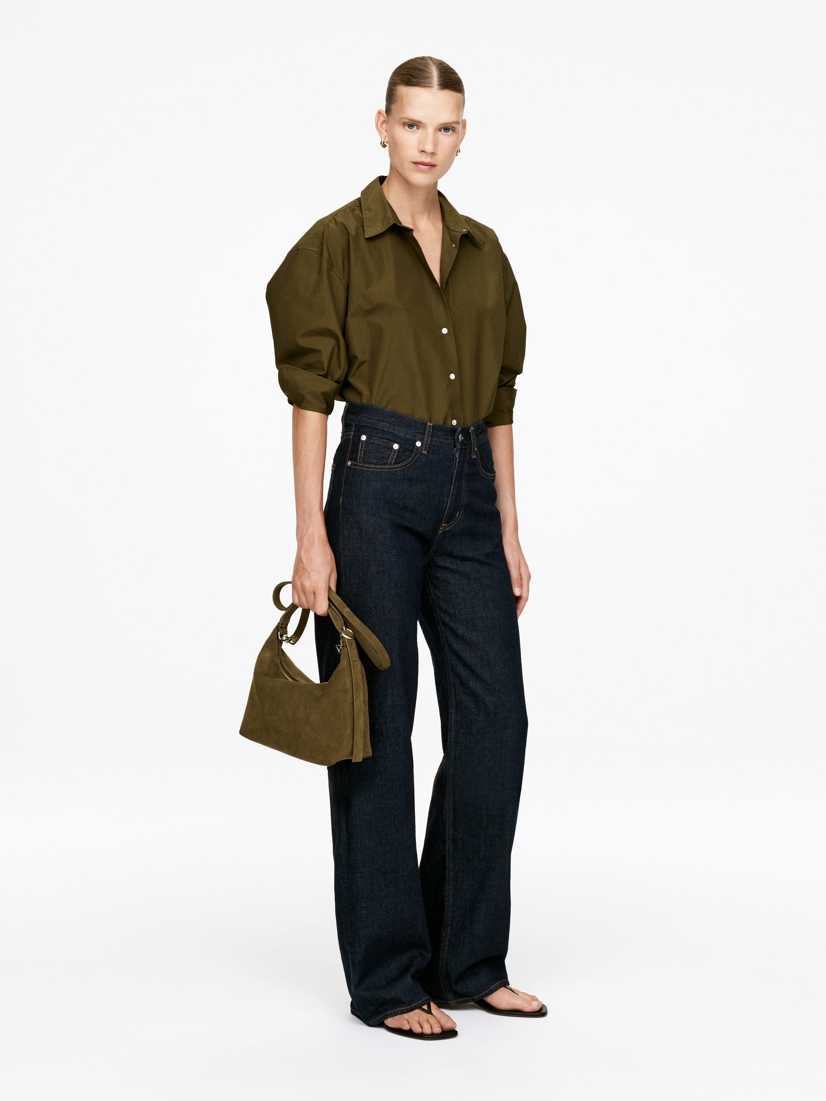Suede Bag - Khaki Green - Women - StillMedia/Lookbook - 11