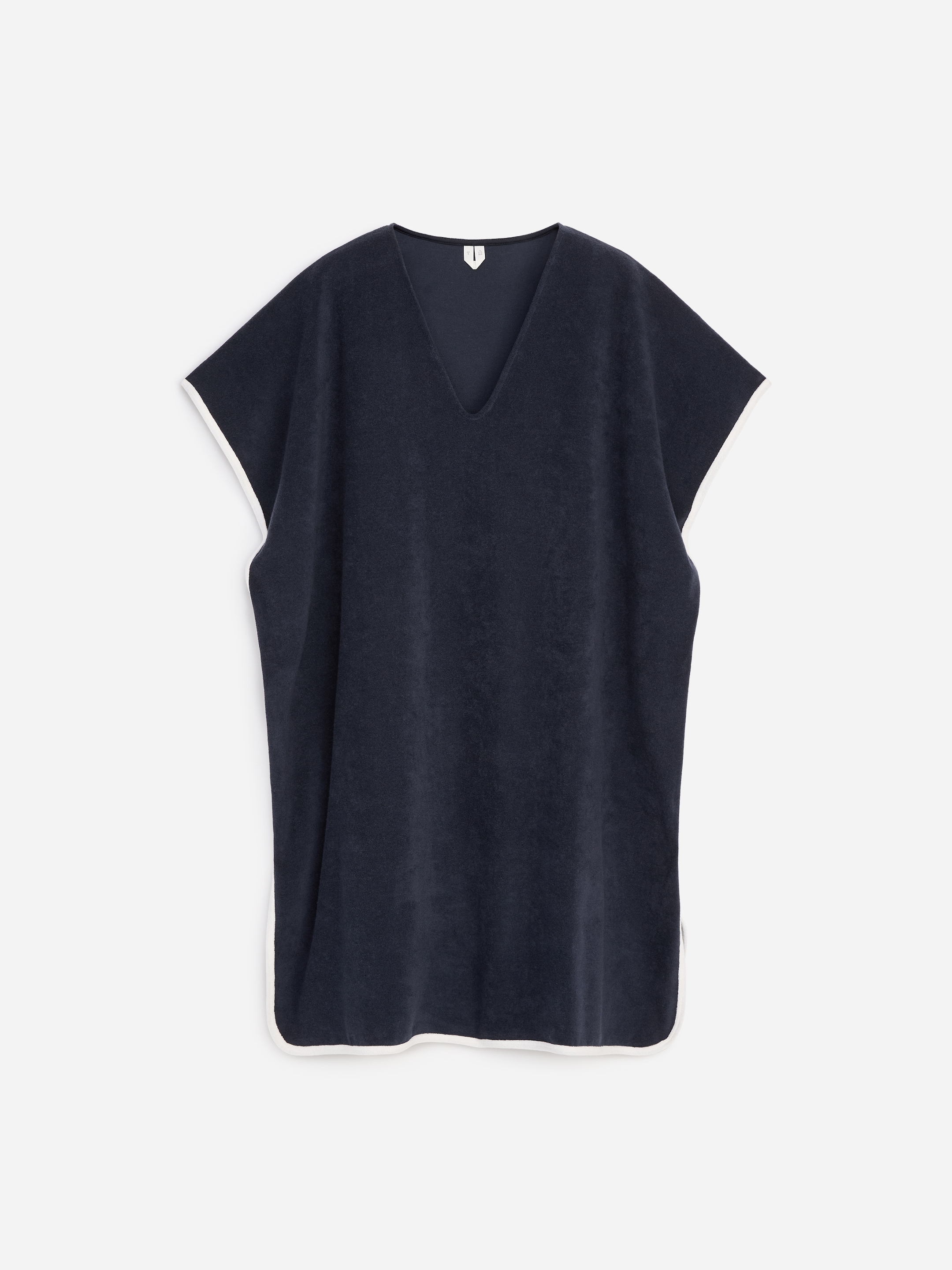 Towelling Beach Dress - Navy - Regular fit - Women - StillMedia/DescriptiveStillLife - 1