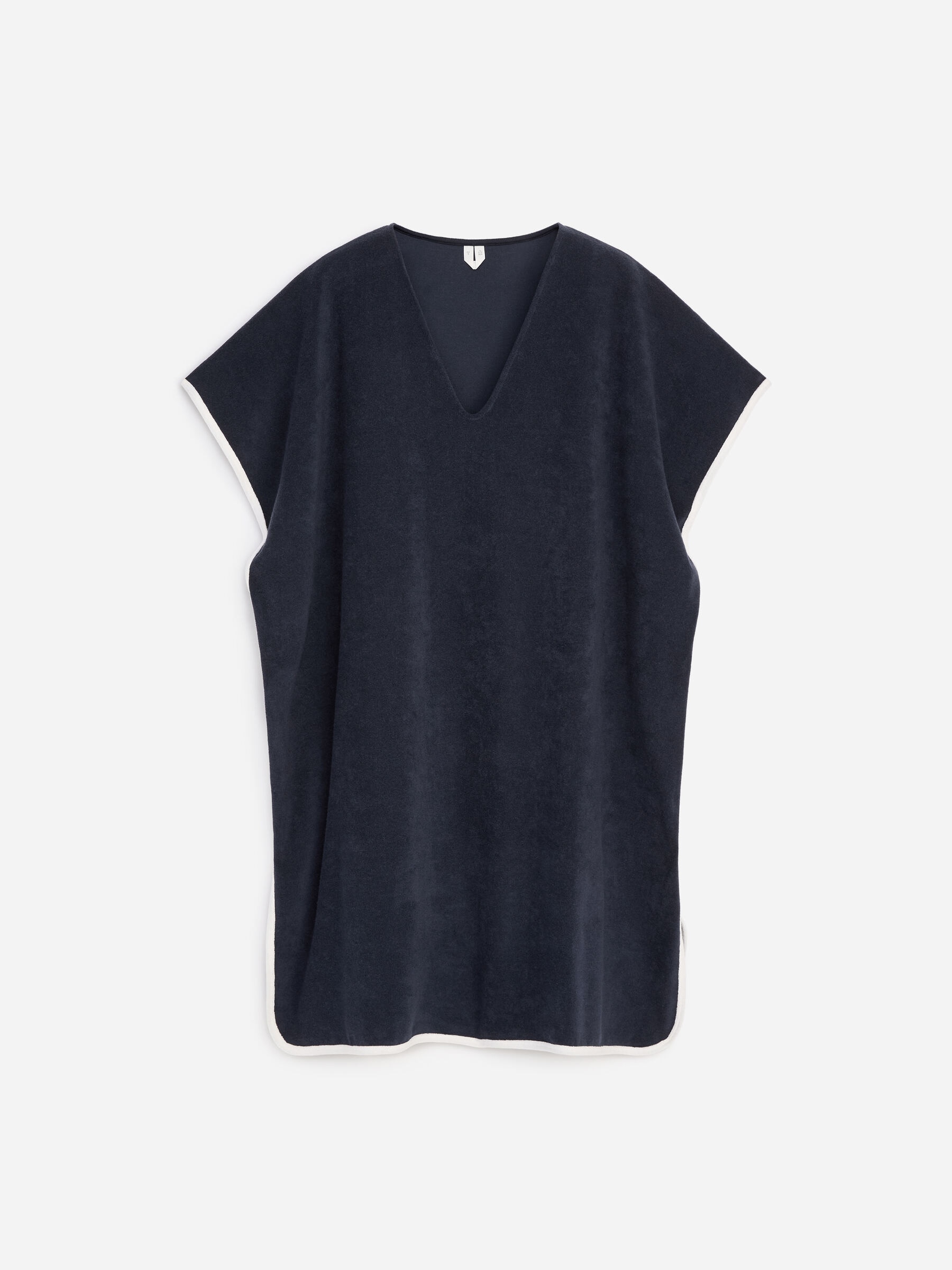 Towelling Beach Dress - Navy - Regular fit - Women - StillMedia/DescriptiveStillLife - 1