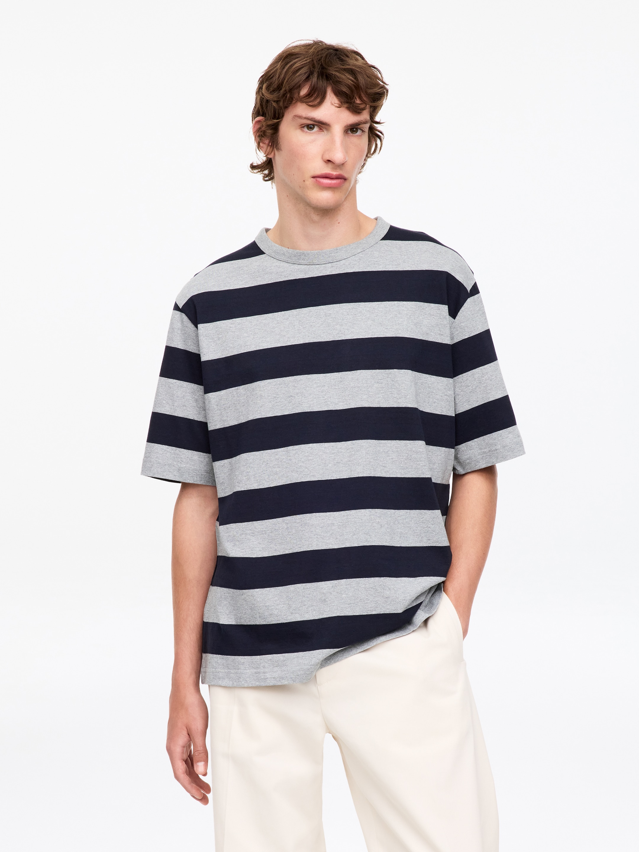 Relaxed T-Shirt-Blue-19734