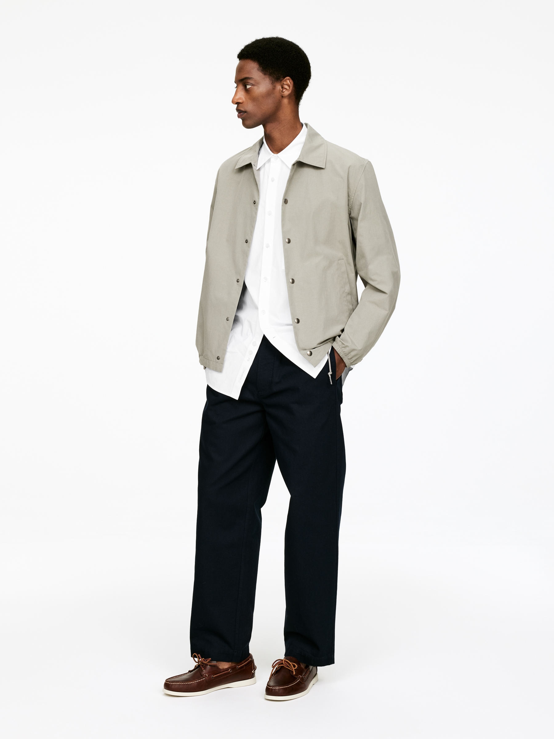 Oversized Poplin Shirt - White - Oversized - Men - StillMedia/Lookbook - 4