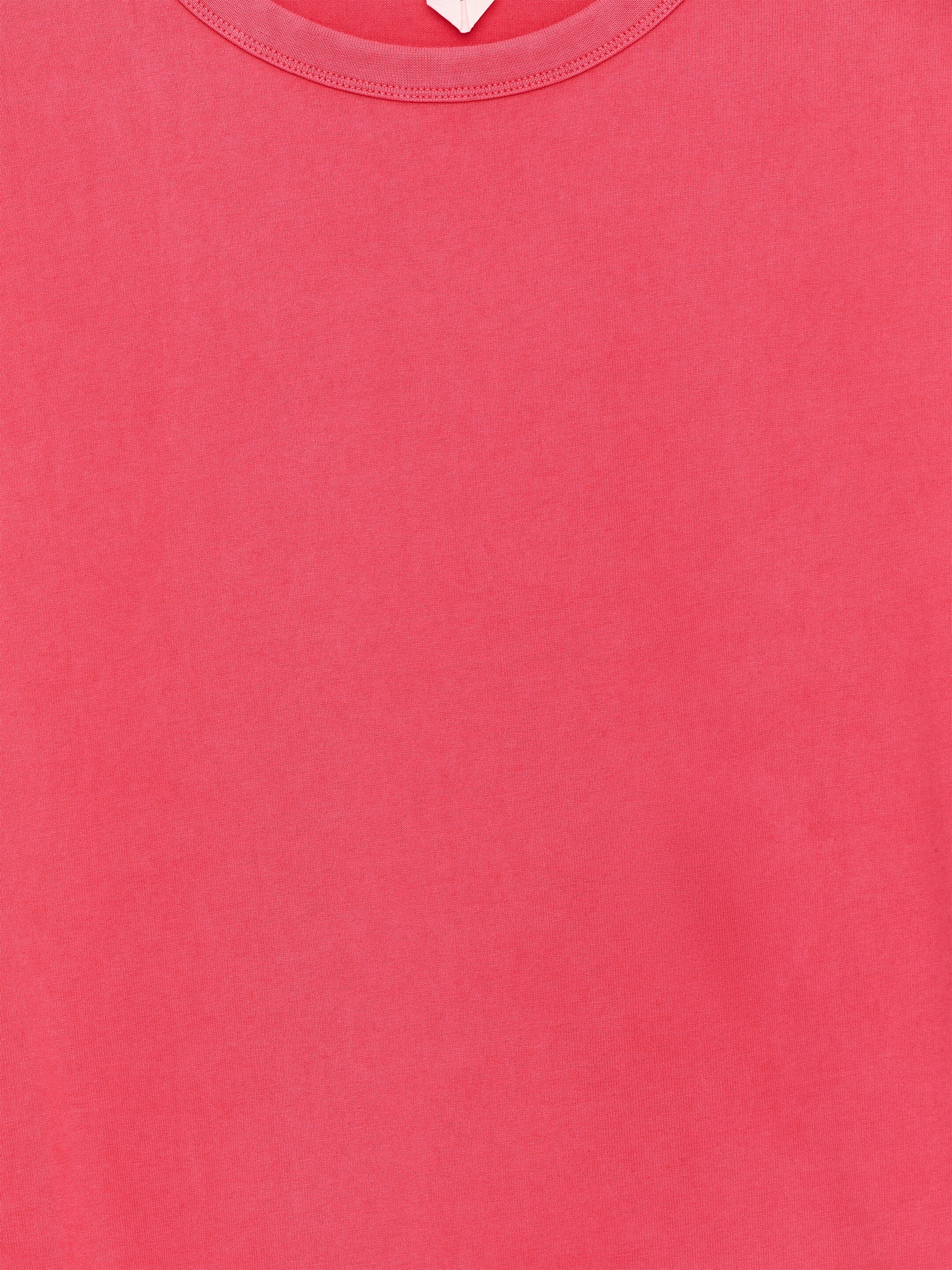 Προβολή μεγαλύτερης εικόνας: 270 GSM Oversized T-Shirt - Φωτεινό Ροζ - Men | H&M GR 2