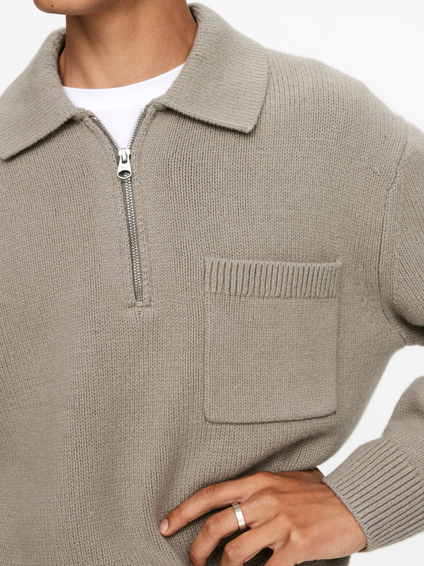 Cylinder Sterling Silver Ring - Silver - Men - StillMedia/Lookbook - 6