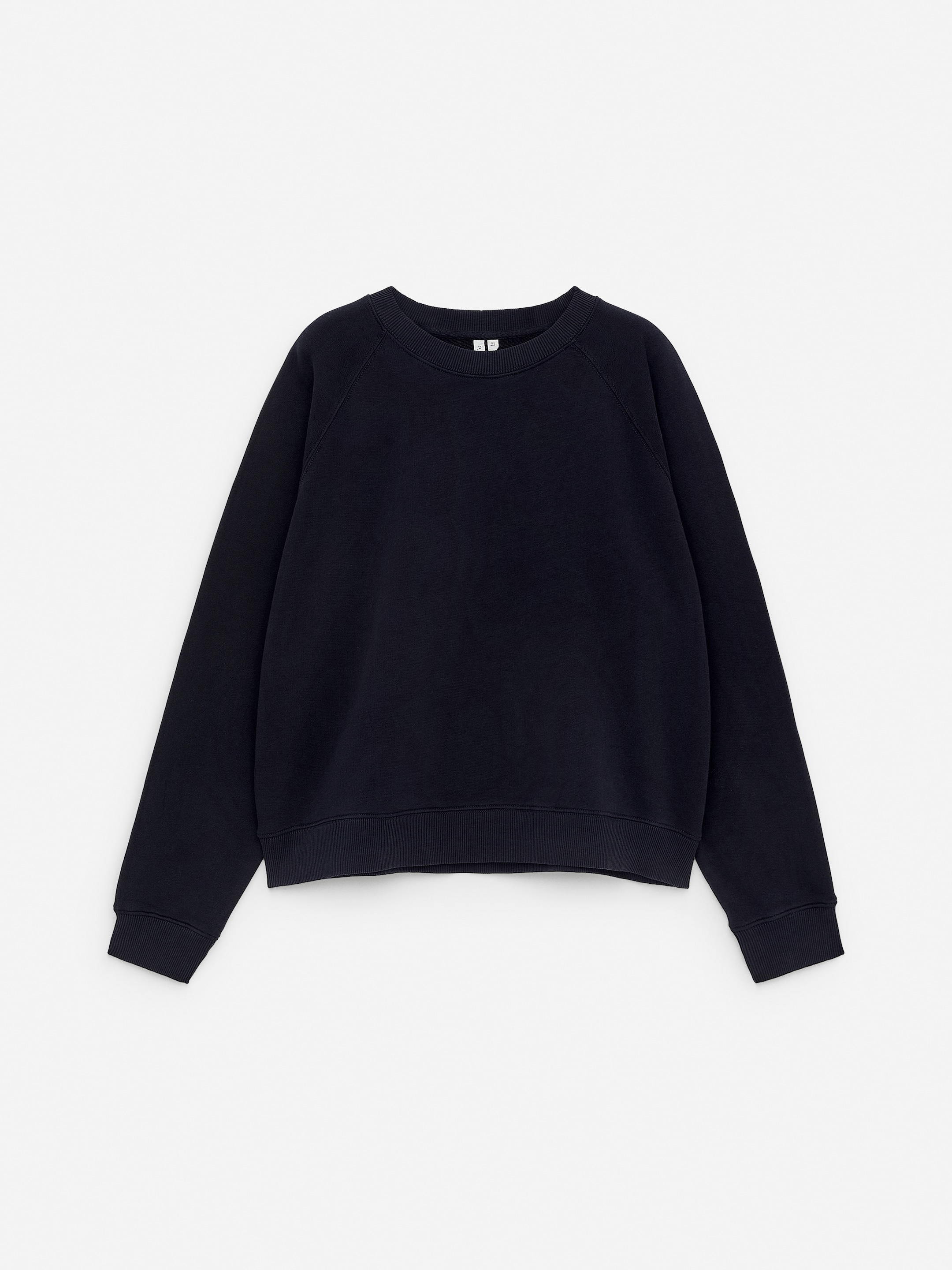 Terry Sweatshirt - Dark Blue - Regular fit - Women - StillMedia/DescriptiveStillLife - 1