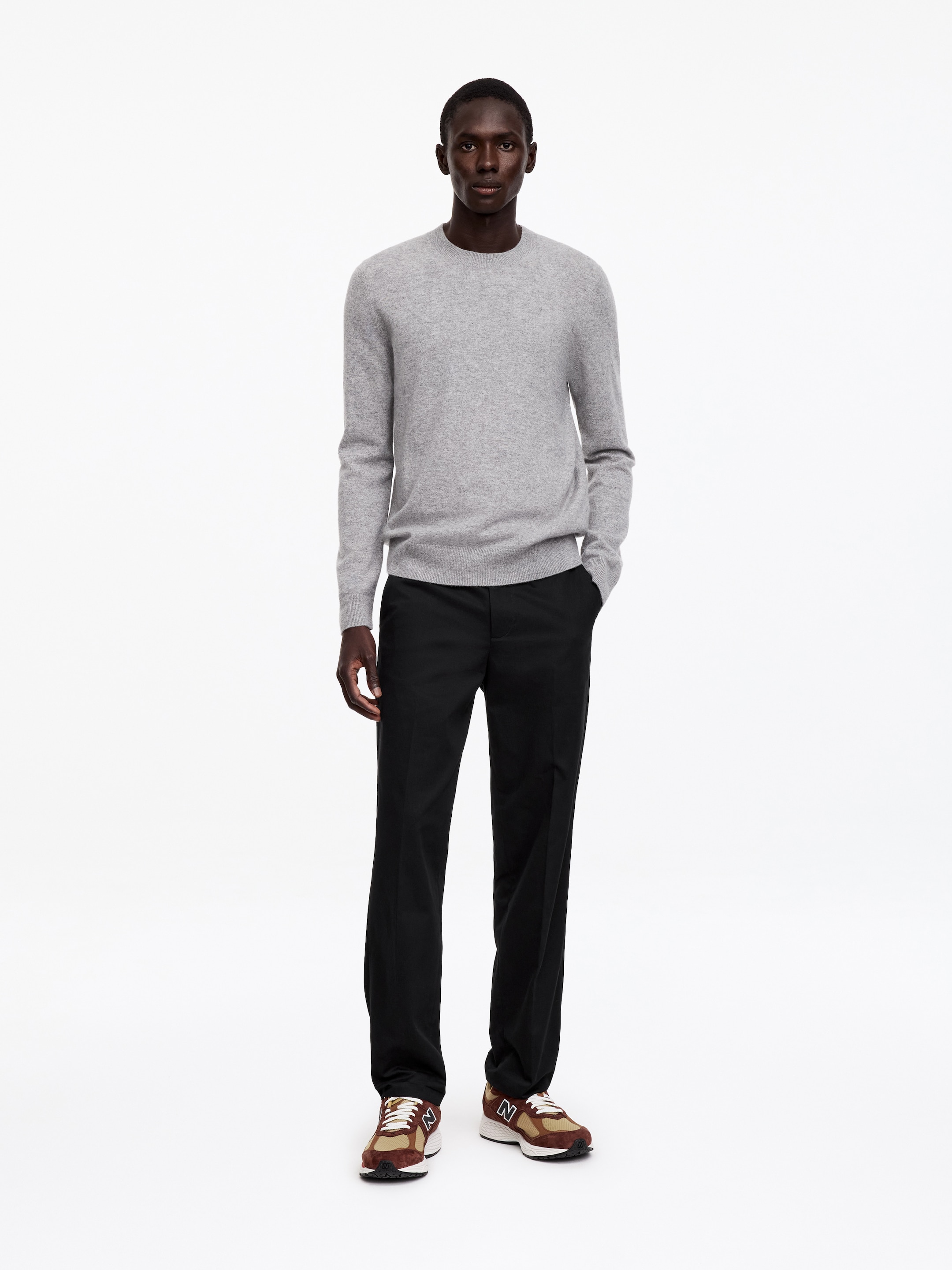 Relaxed Chinos-Black-20484