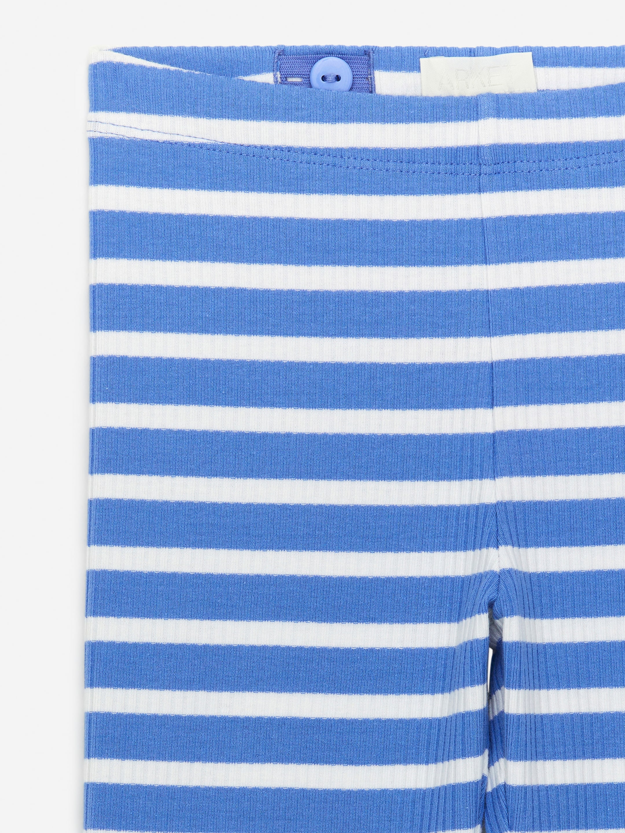 Zobrazit větší obrázek: Žebrované legíny - Modrá/Bílá - DĚTI | H&M CZ 3