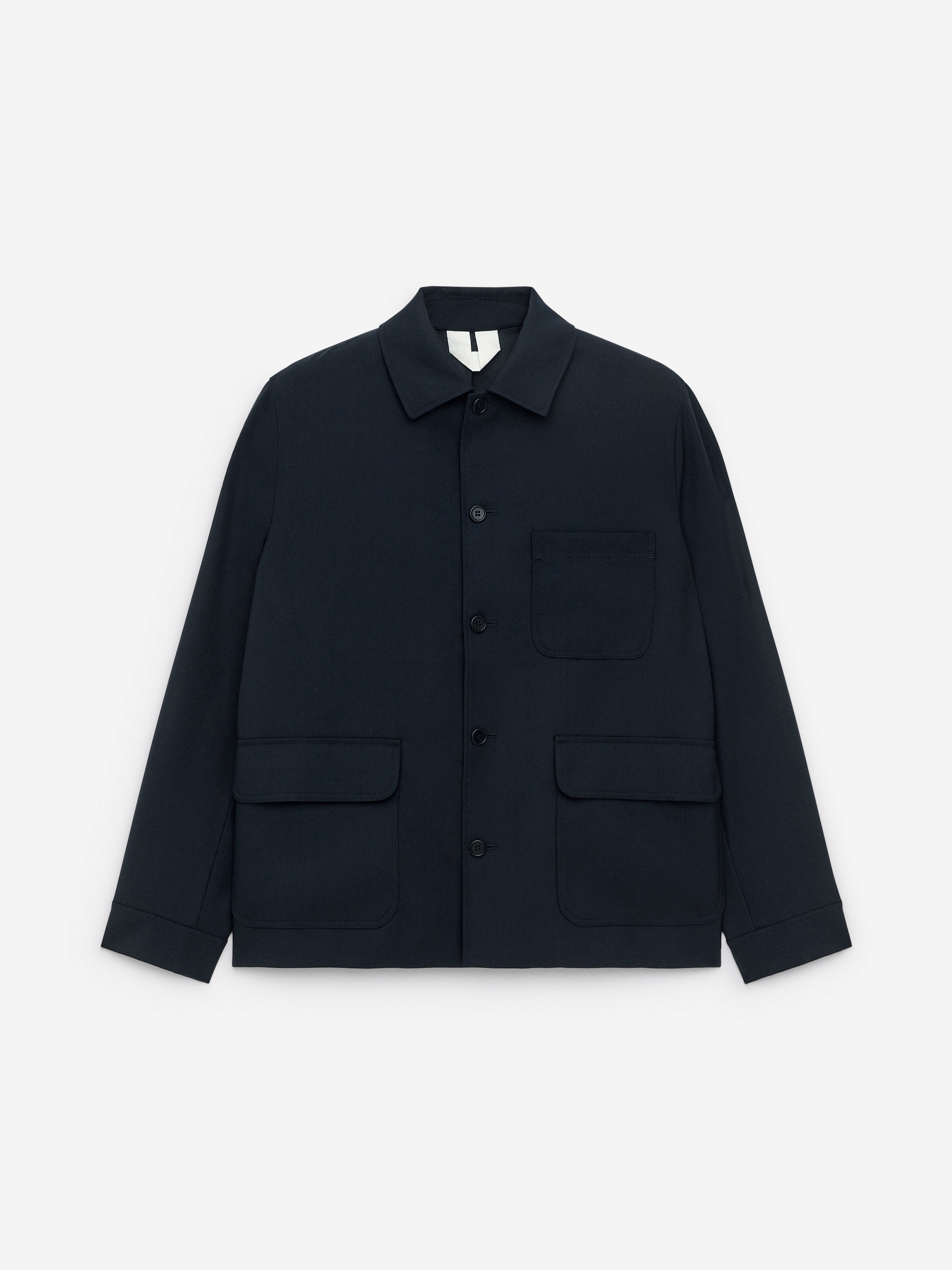 Wool-Blend Hopsack Jacket-#272930-16192