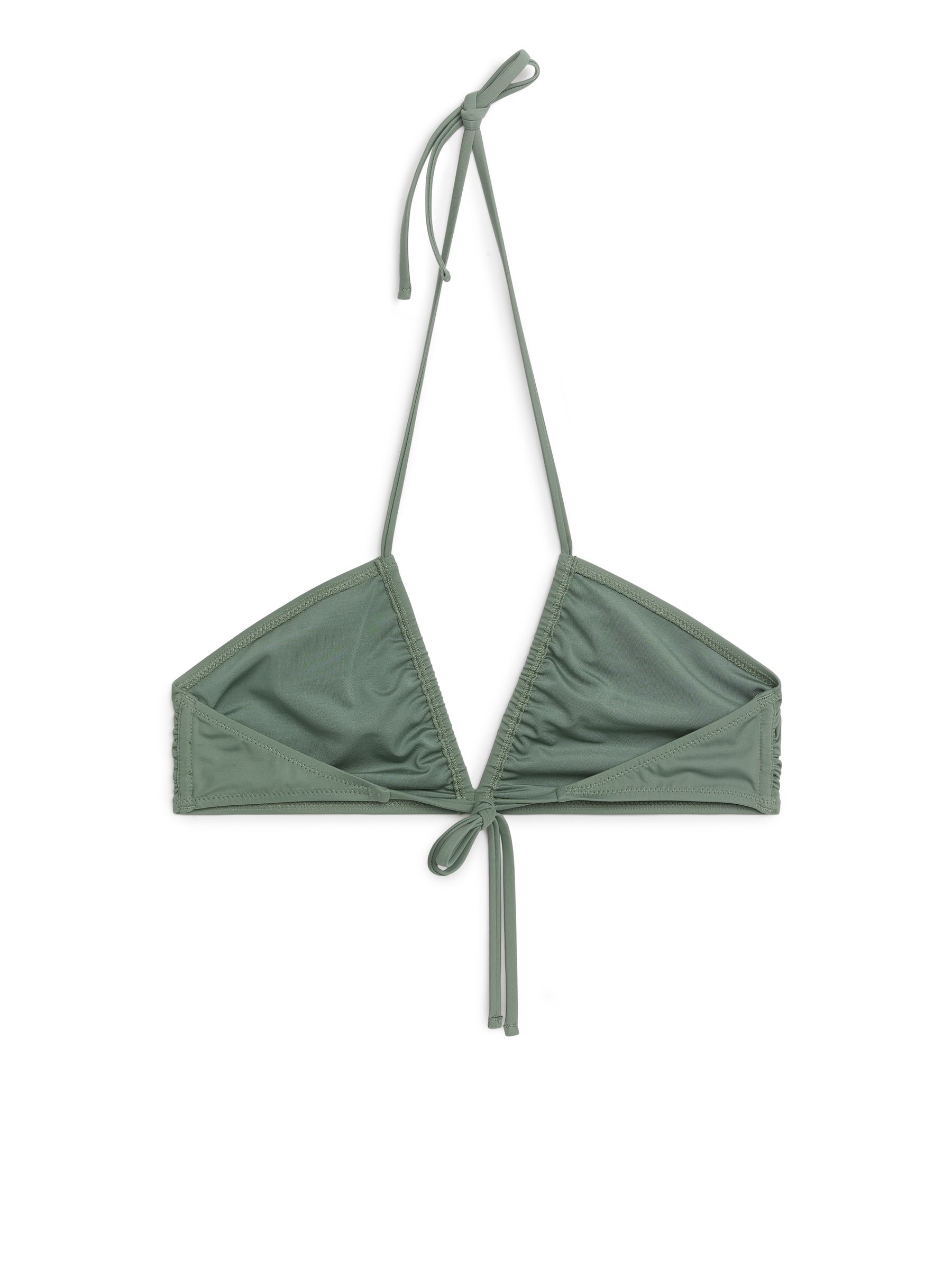 Bandeau Bikini Top - Khaki Green - Women - StillMedia/DescriptiveStillLife - 1