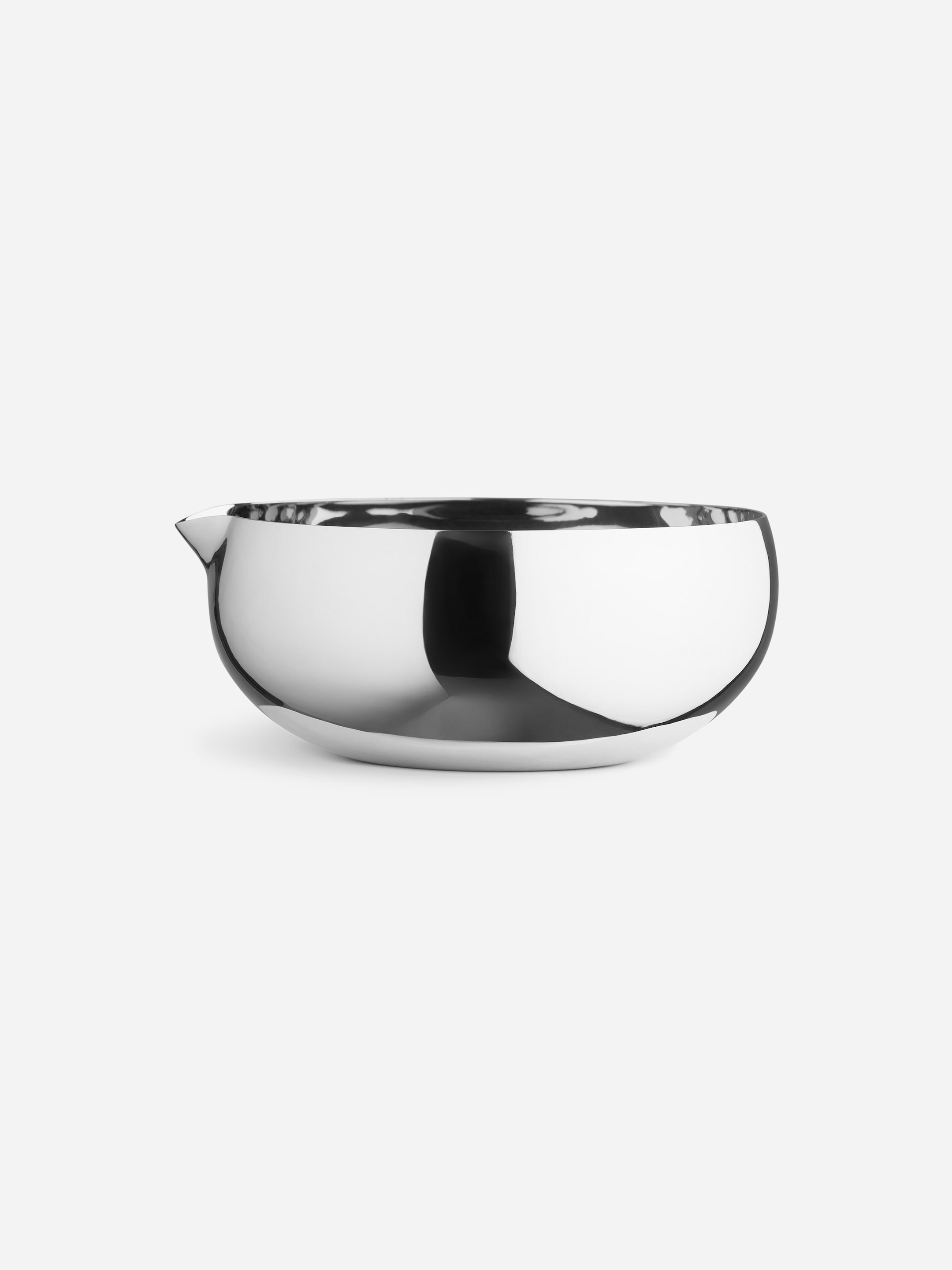Stainless Steel Bowl-Silver-coloured-20485