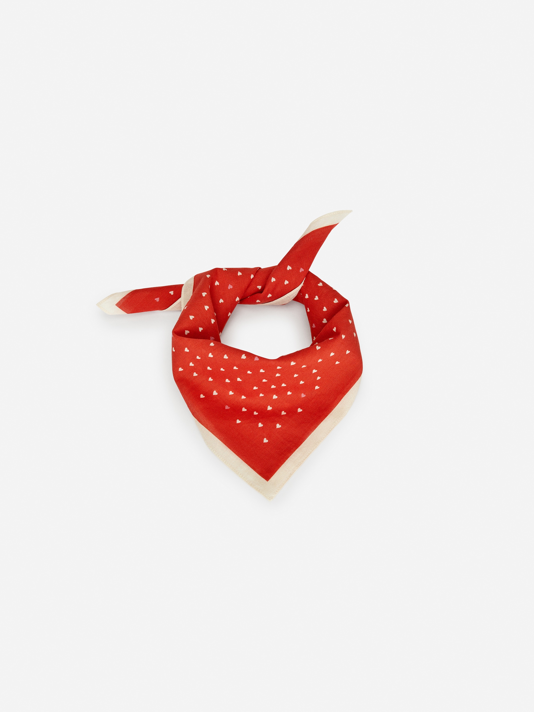 Bandana aus Baumwolle - Weiß/Rot - Kinder - StillMedia/DescriptiveDetail - 2