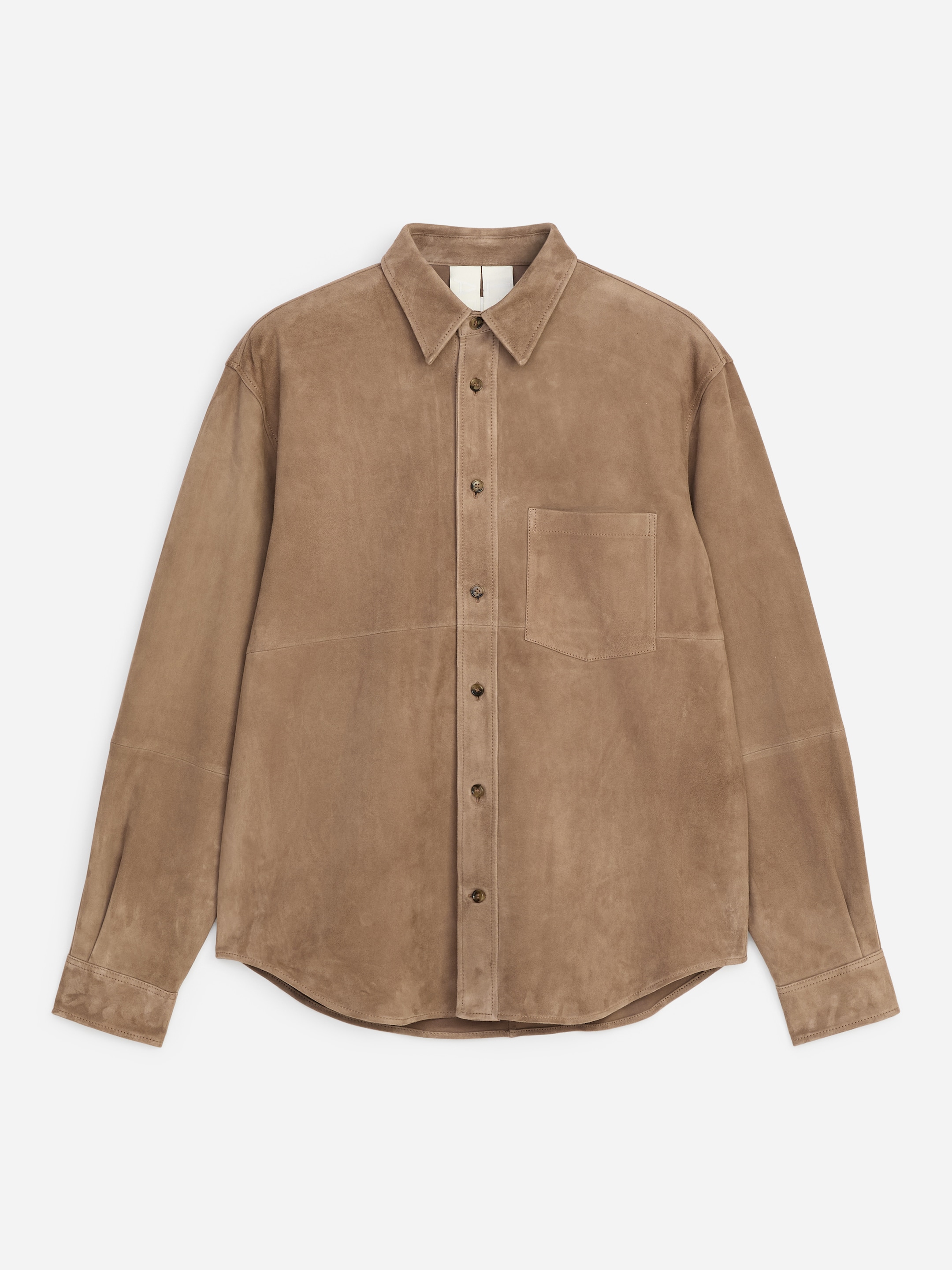 Camisa de ante relaxed fit - Topo - Corte relajado - men - StillMedia/DescriptiveStillLife - 1