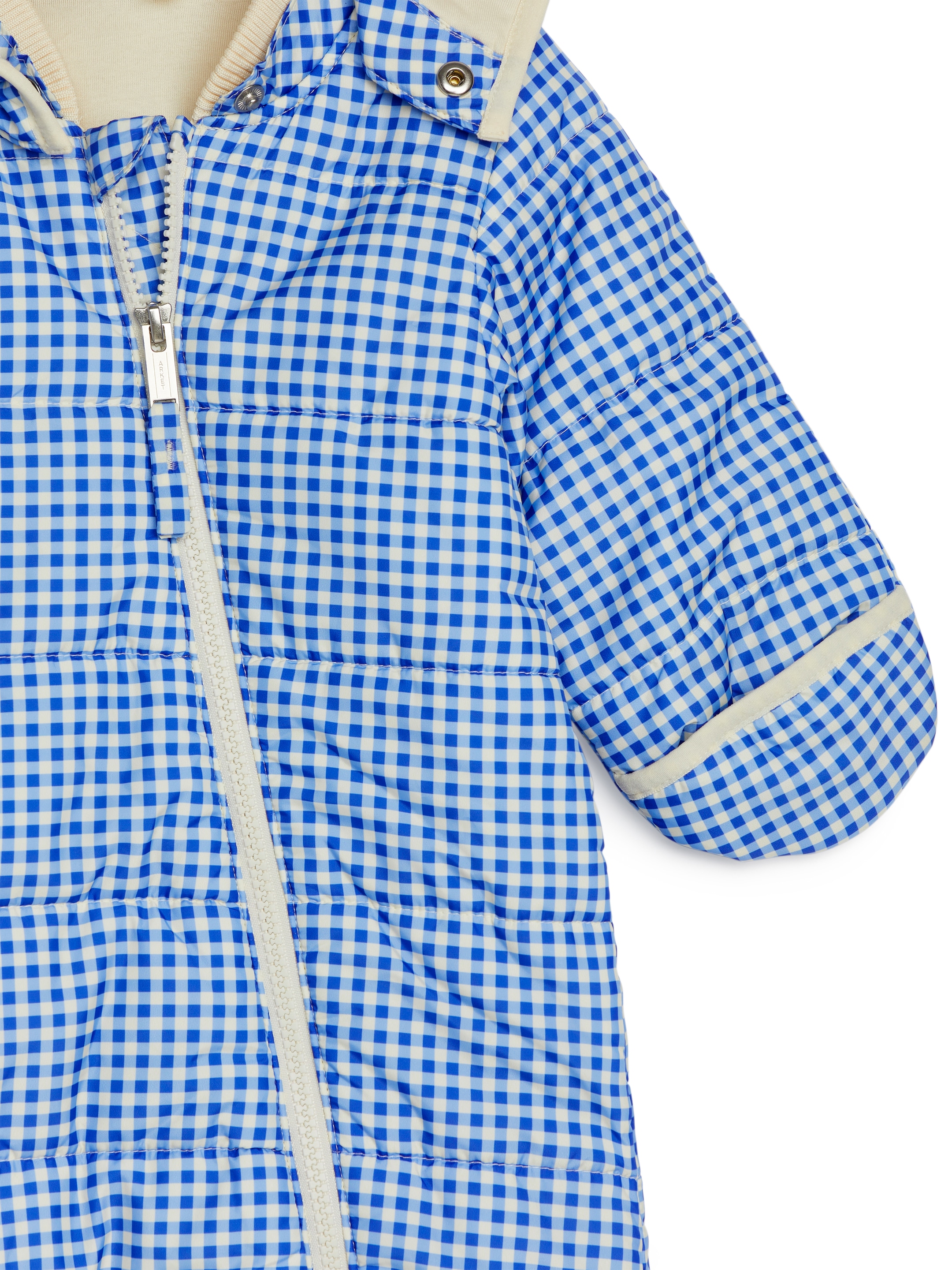 Quiltad overall - Vit/blå - Regular fit - Children - StillMedia/DescriptiveDetail - 2