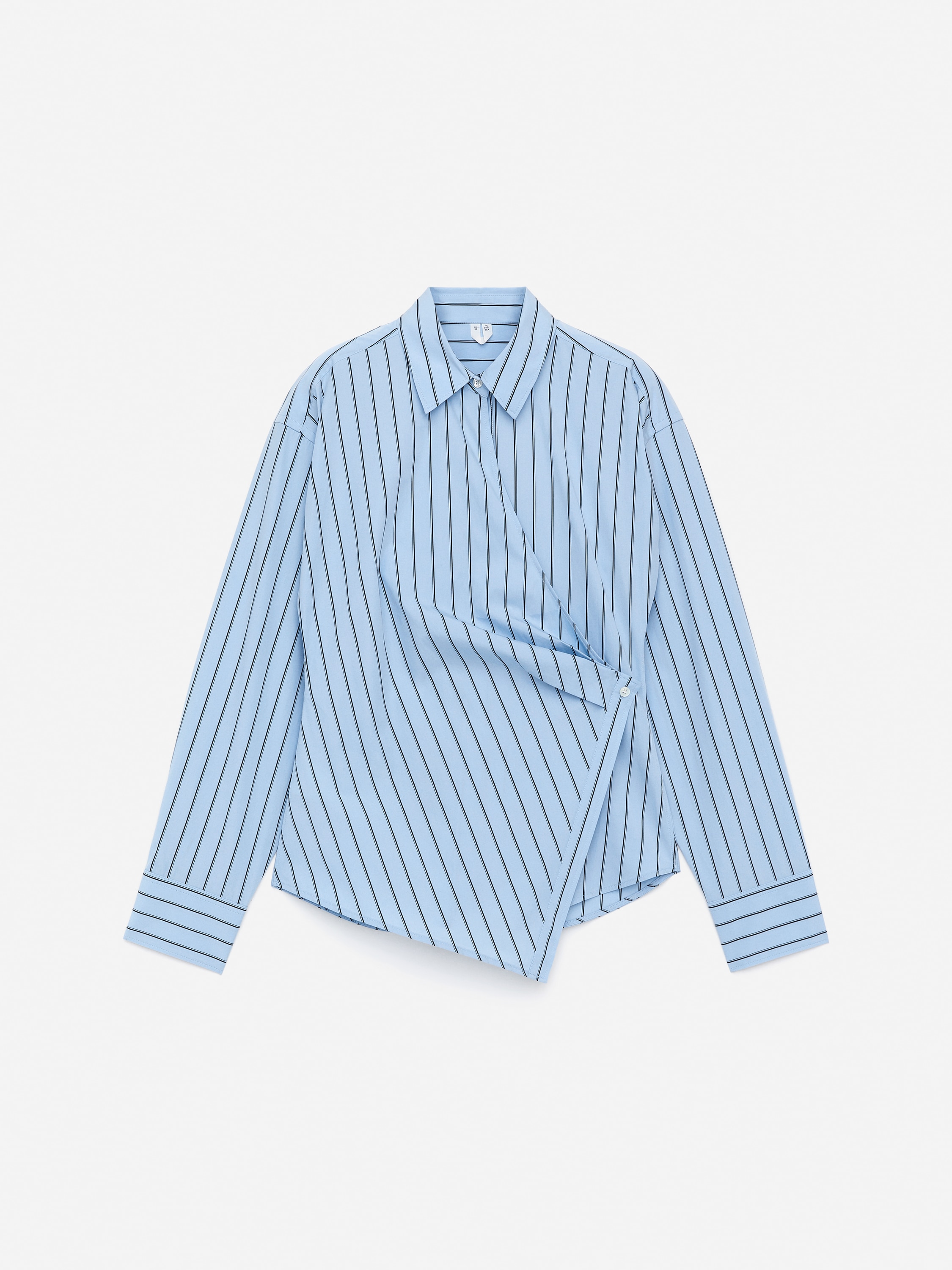 Camicia a portafoglio - Blu/Righe/Marrone