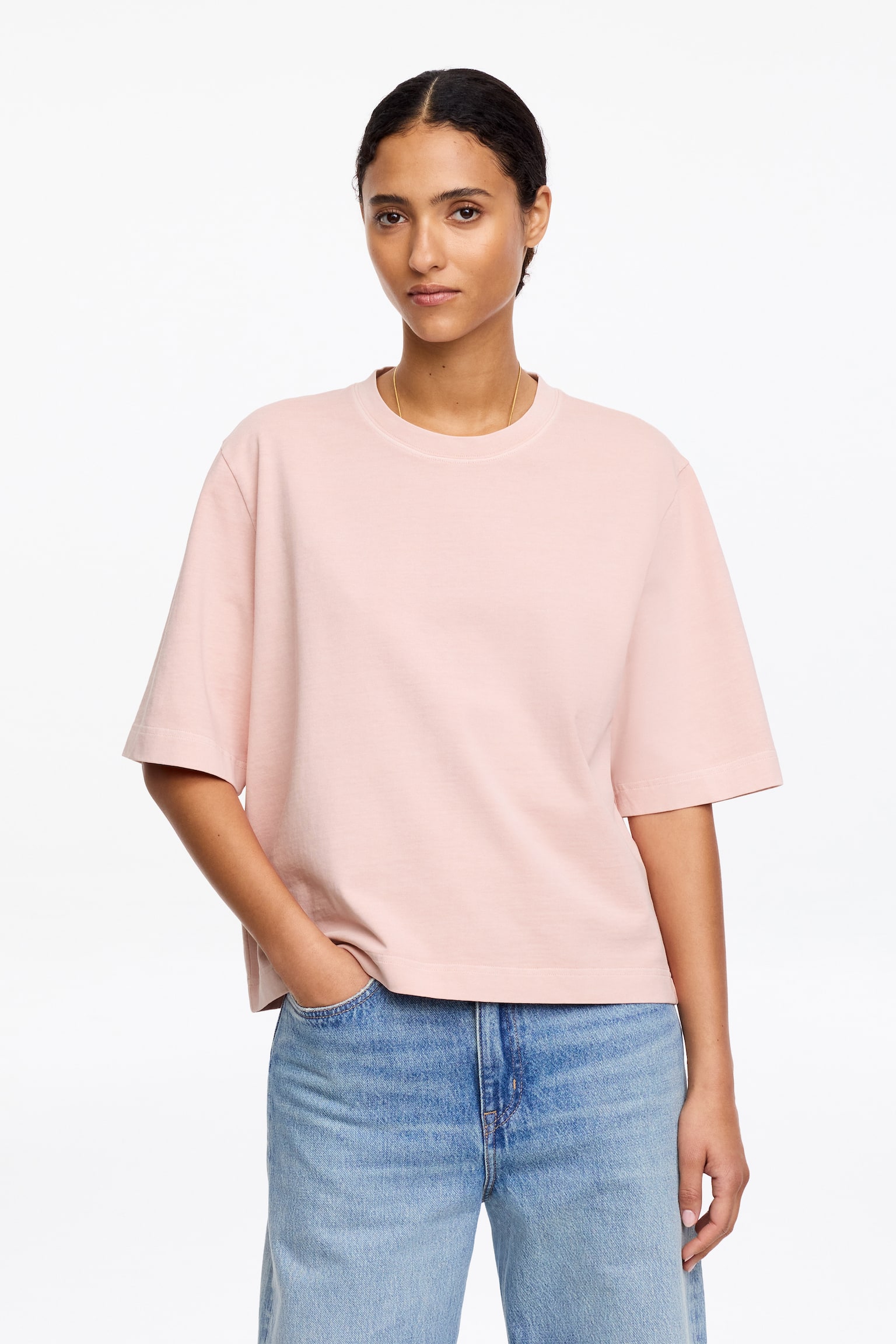 ALBA Boxig t-shirt - Blekrosa/Svart/Vit/Röd/off-white/Vit/brun - 1