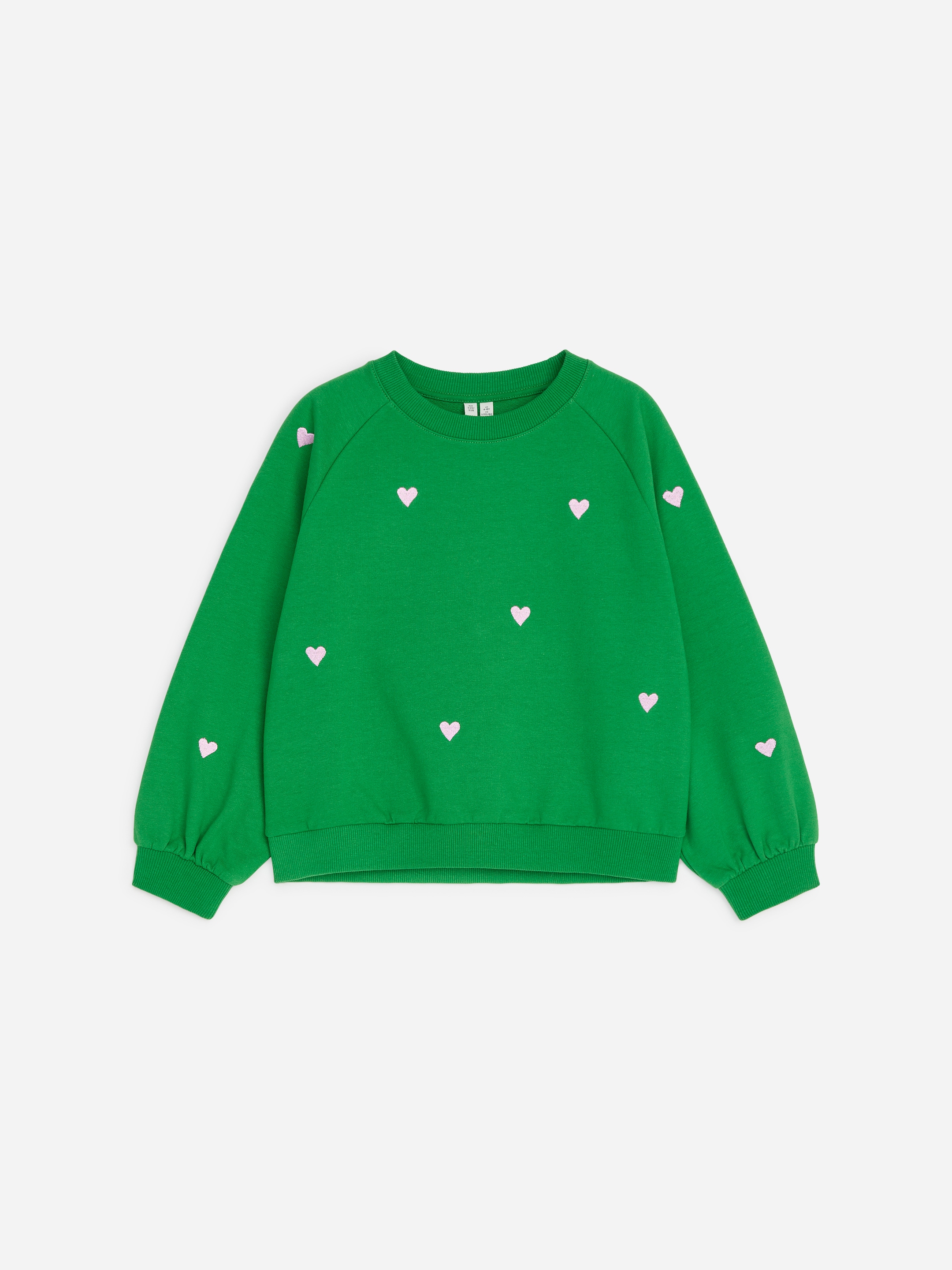 Cotton Terry Sweatshirt-Green-20404